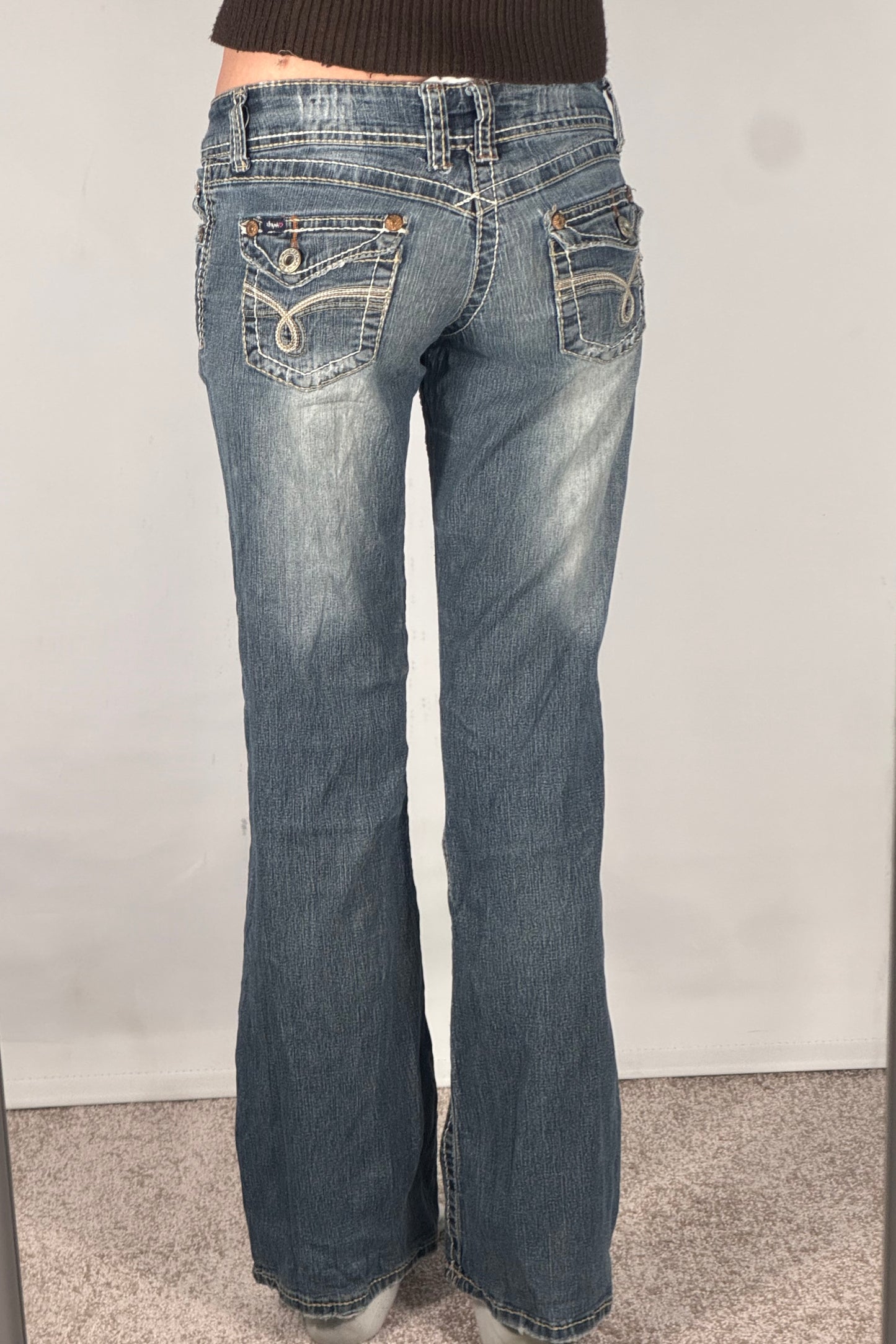 Lavtaljede jeans str: XS