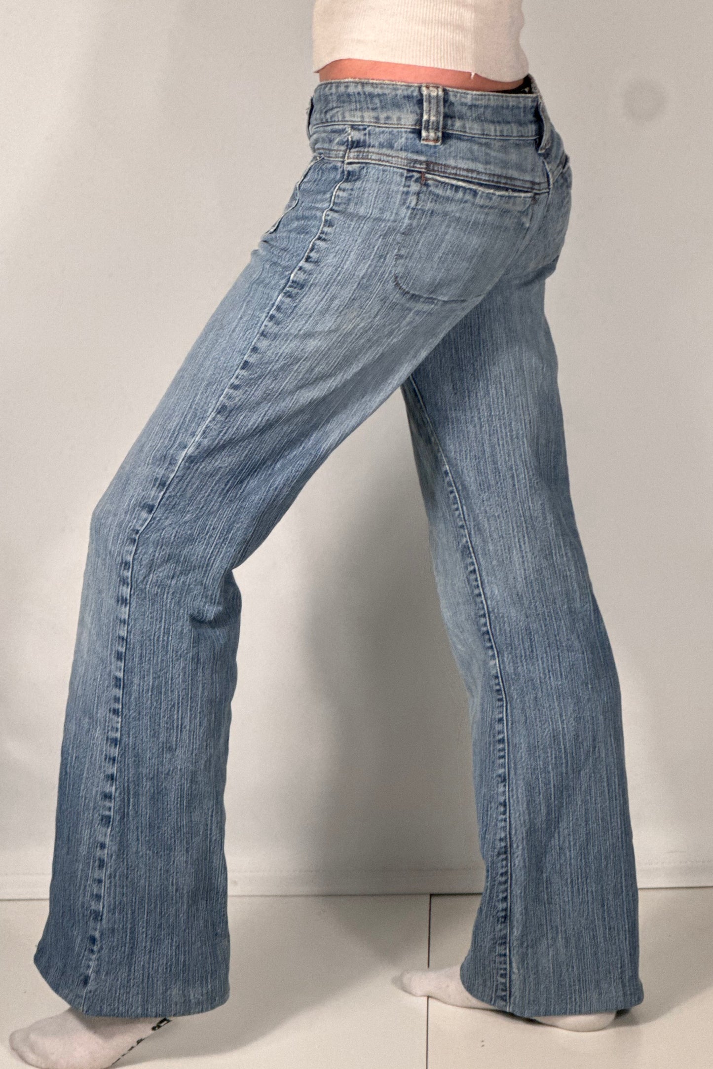 Lågmidjade jeans stl: S