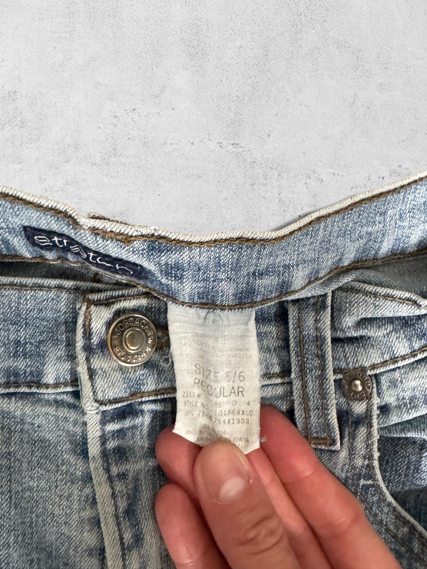 Lågmidjade jeans stl: XS/S