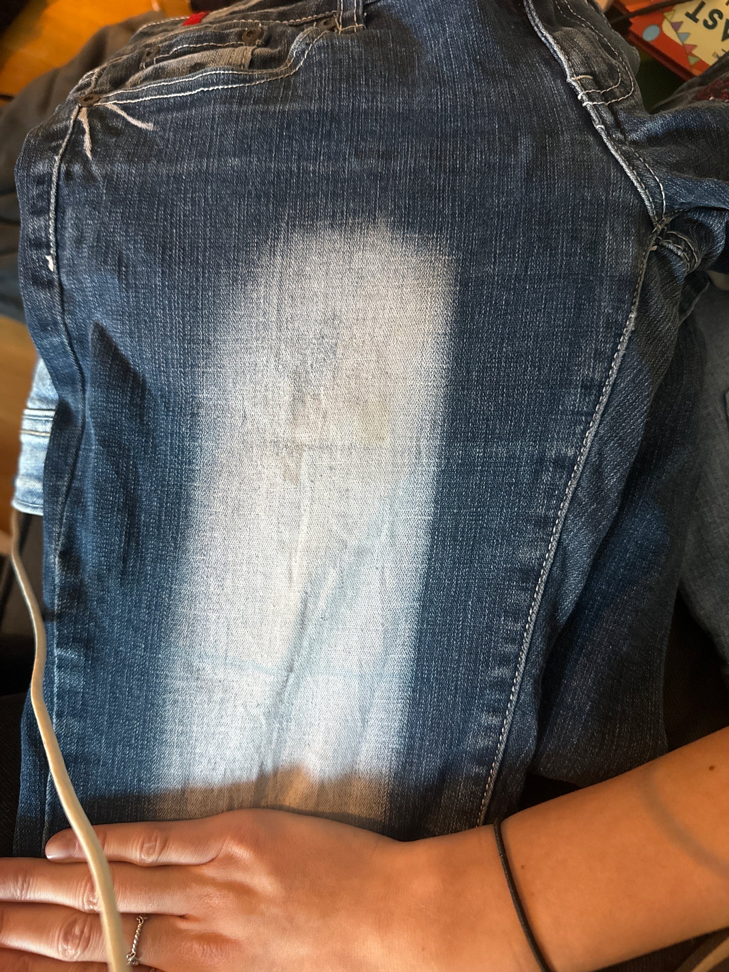 Lågmidjade jeans stl: S