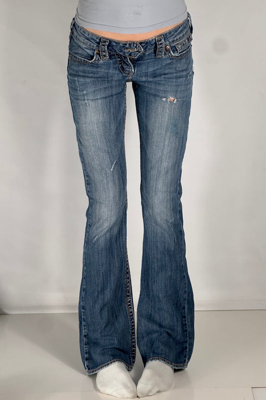 Lågmidjade jeans stl: S