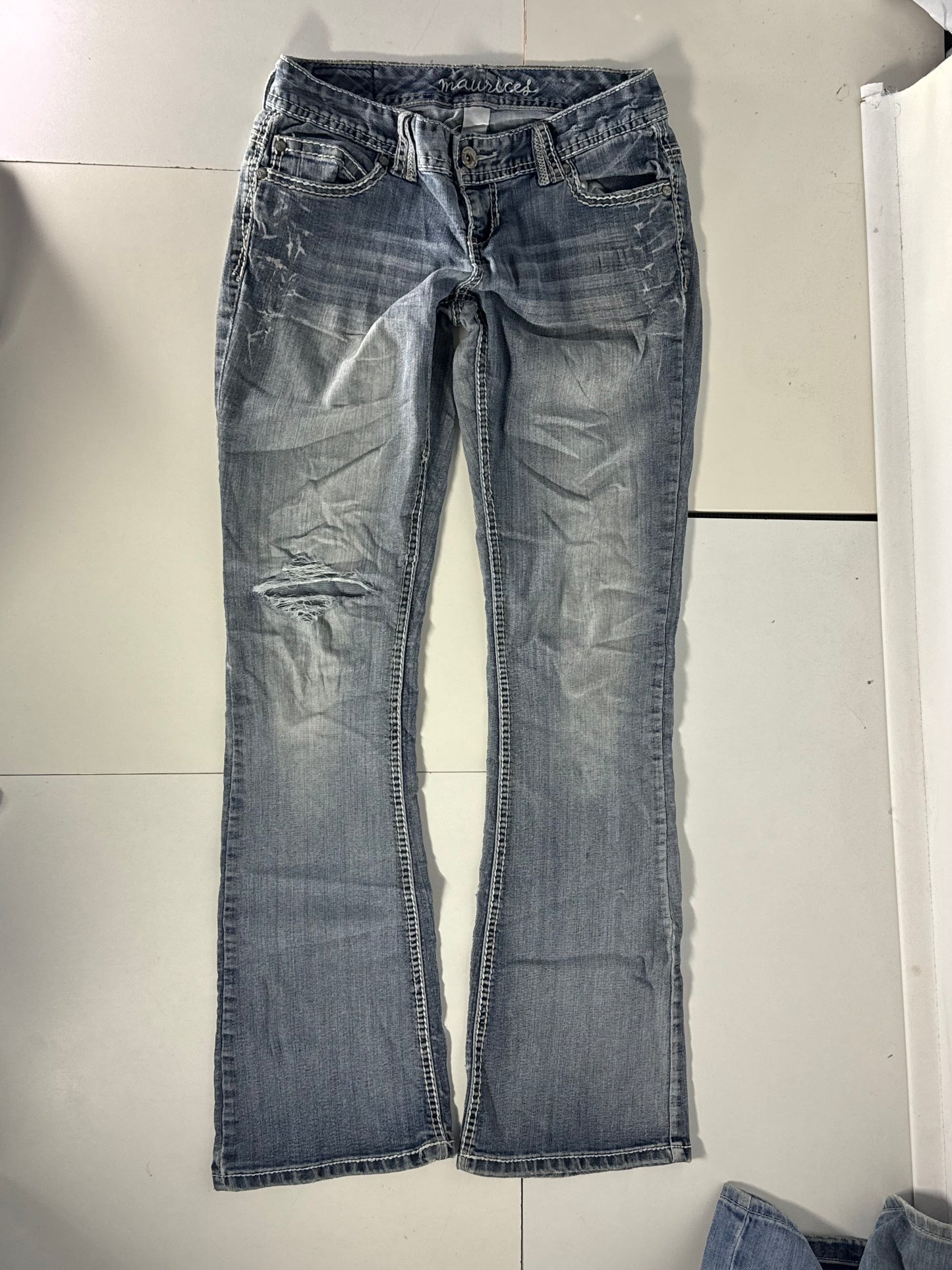 Lågmidjade jeans stl: S