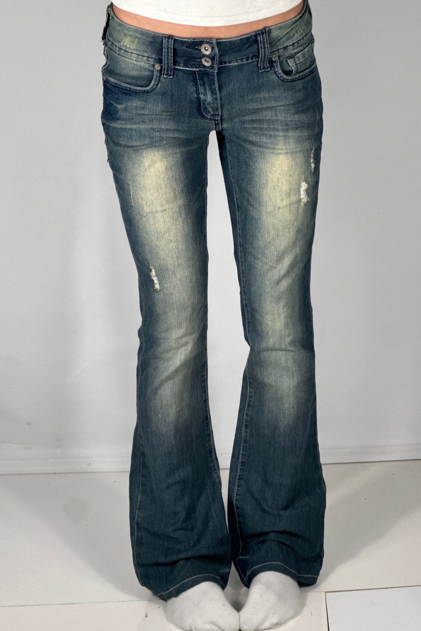 Lavlivede jeans str: S