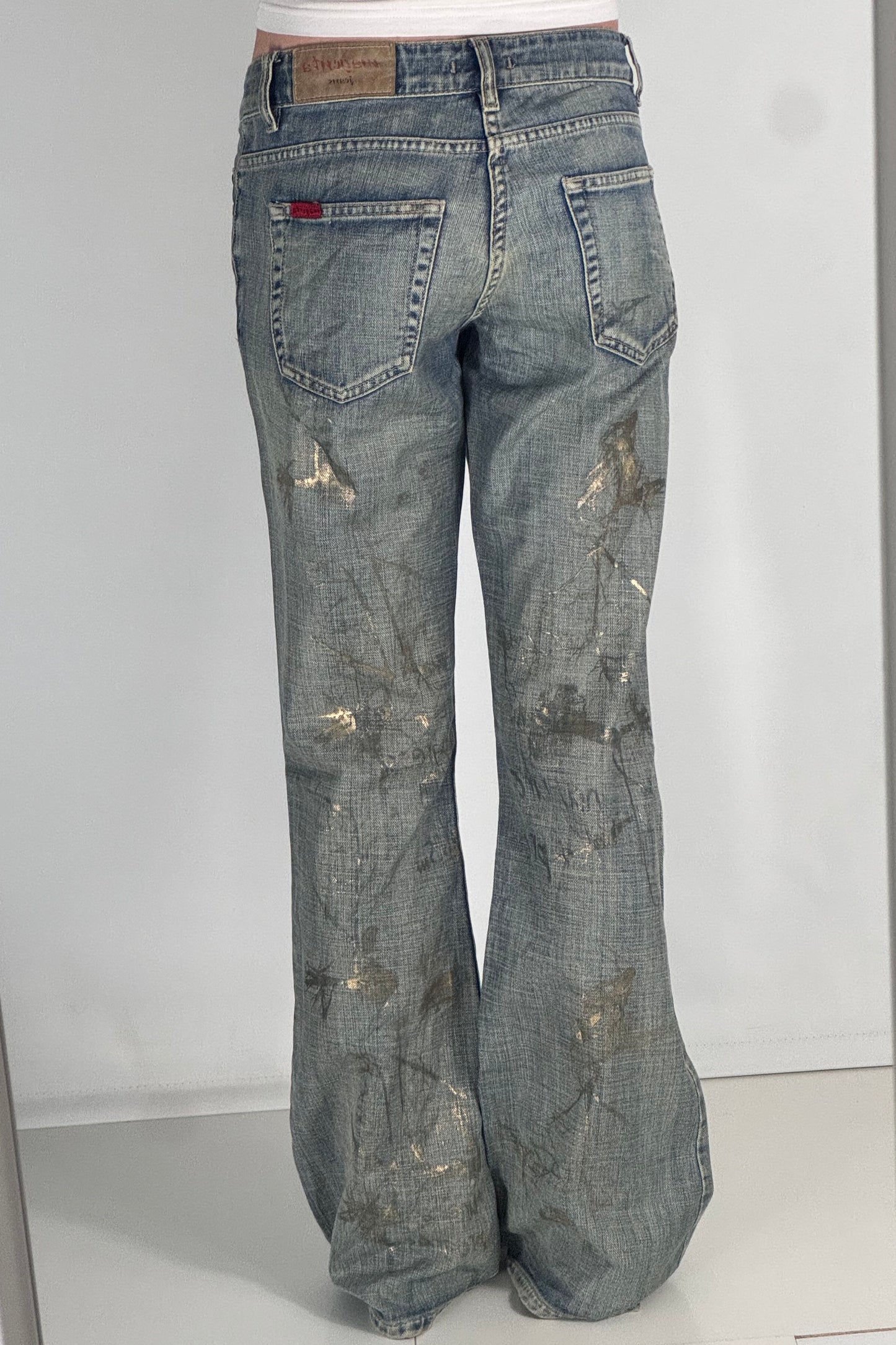 Lågmidjade jeans stl: XS