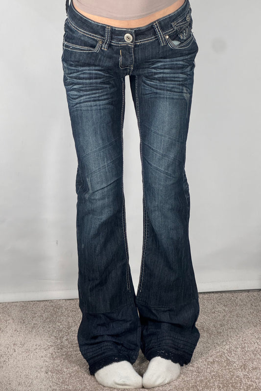 Lågmidjade jeans stl: S
