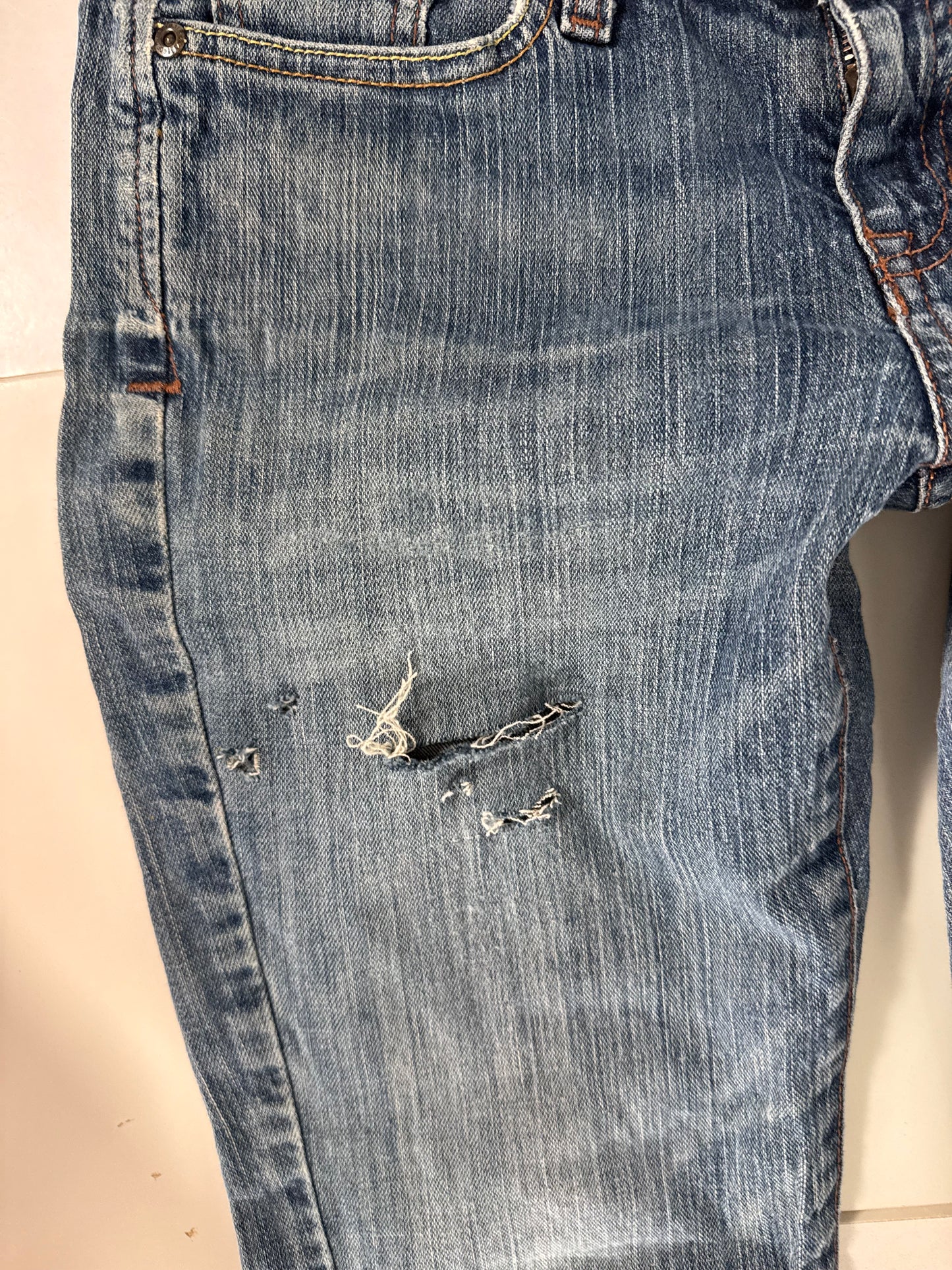 Lågmidjade jeans stl: XS