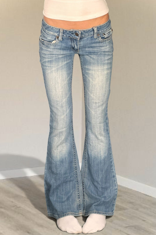 Lågmidjade jeans stl: XS