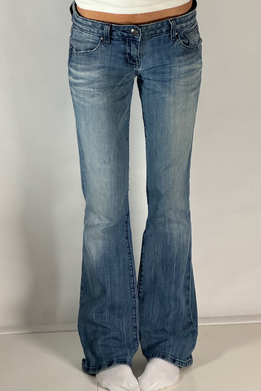 Lågmidjade jeans stl: S