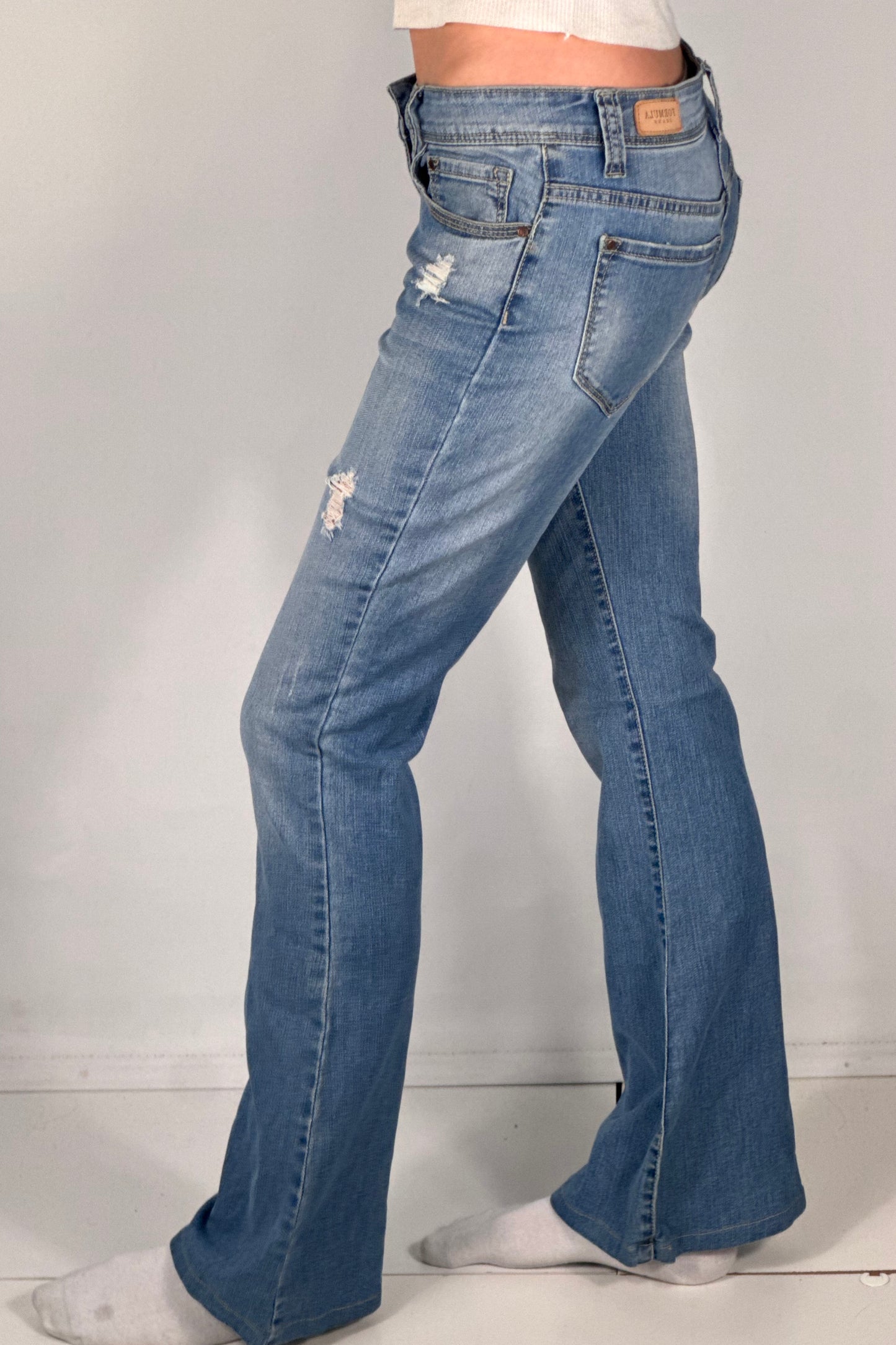 Lågmidjade jeans stl: XS