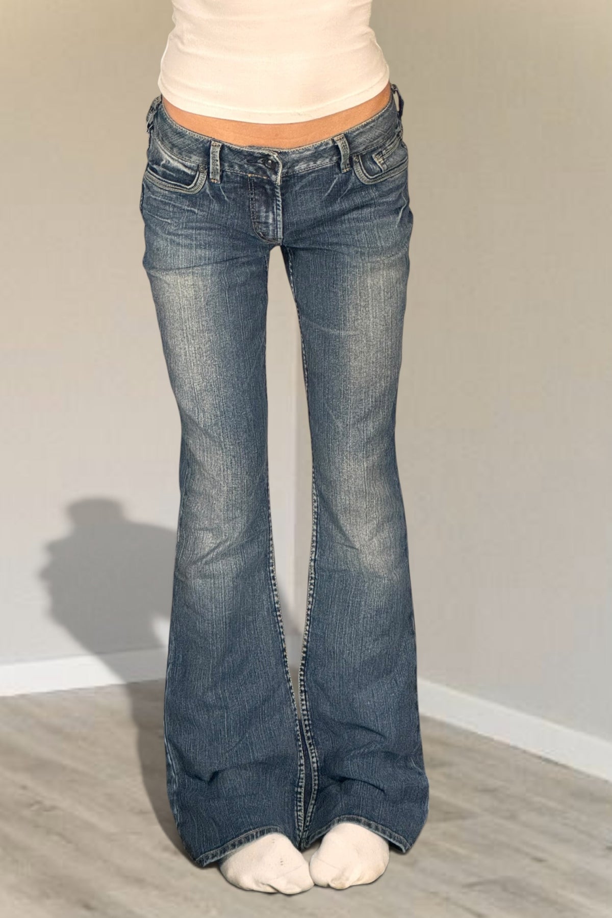Lågmidjade jeans stl: XS