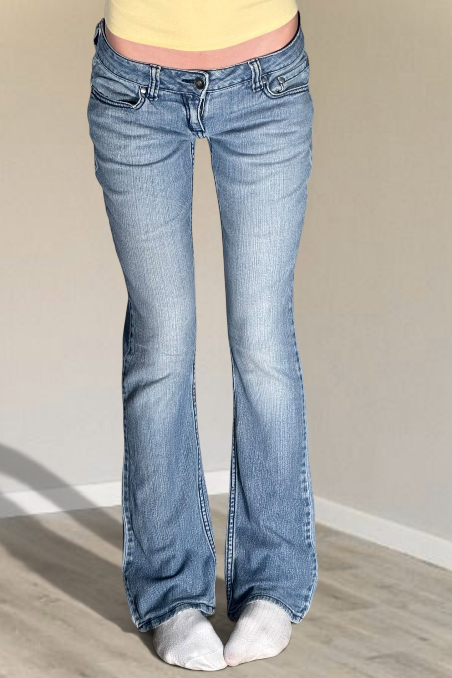 Lågmidjade jeans stl: XS