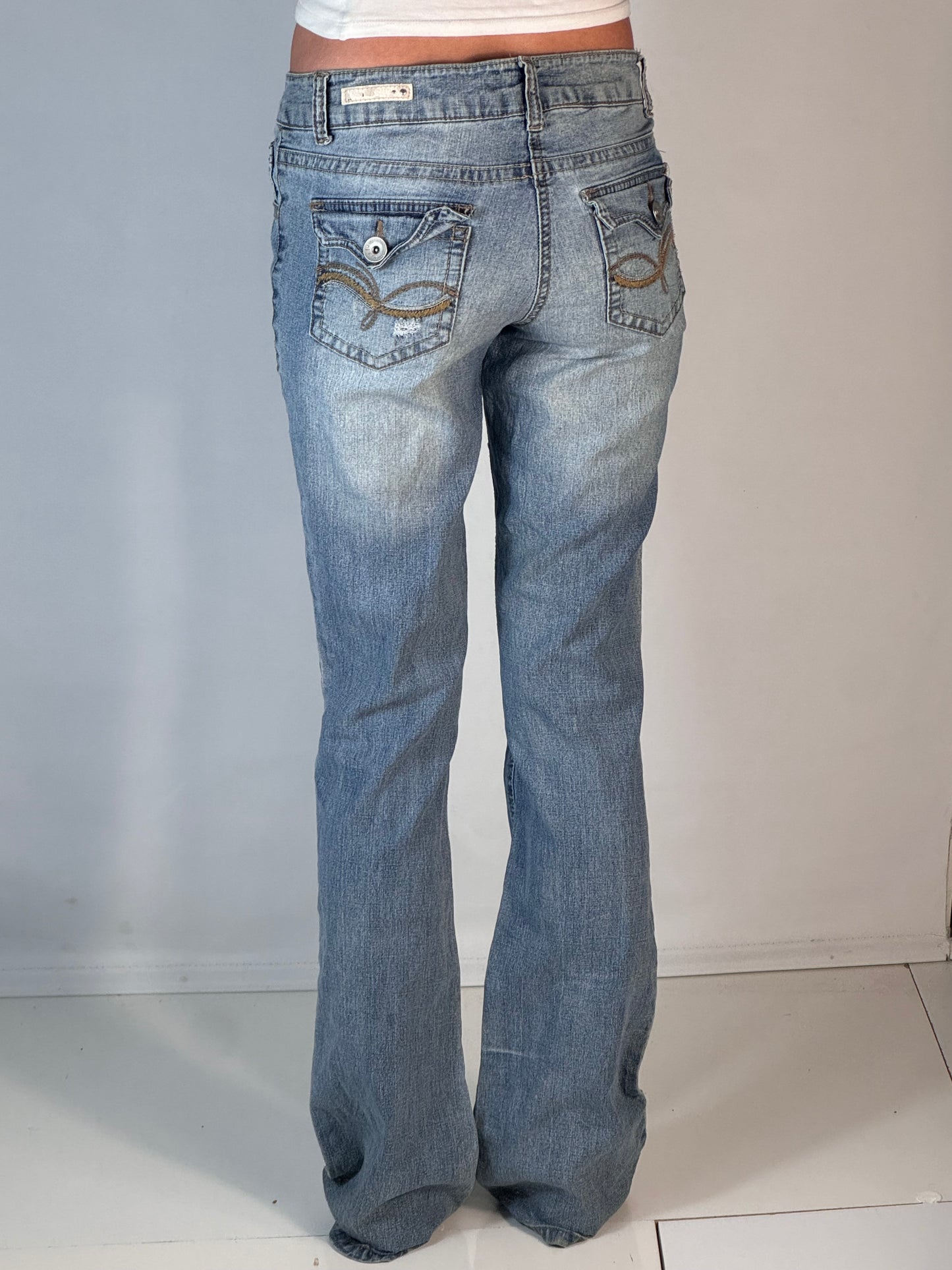 Lågmidjade jeans stl: XS