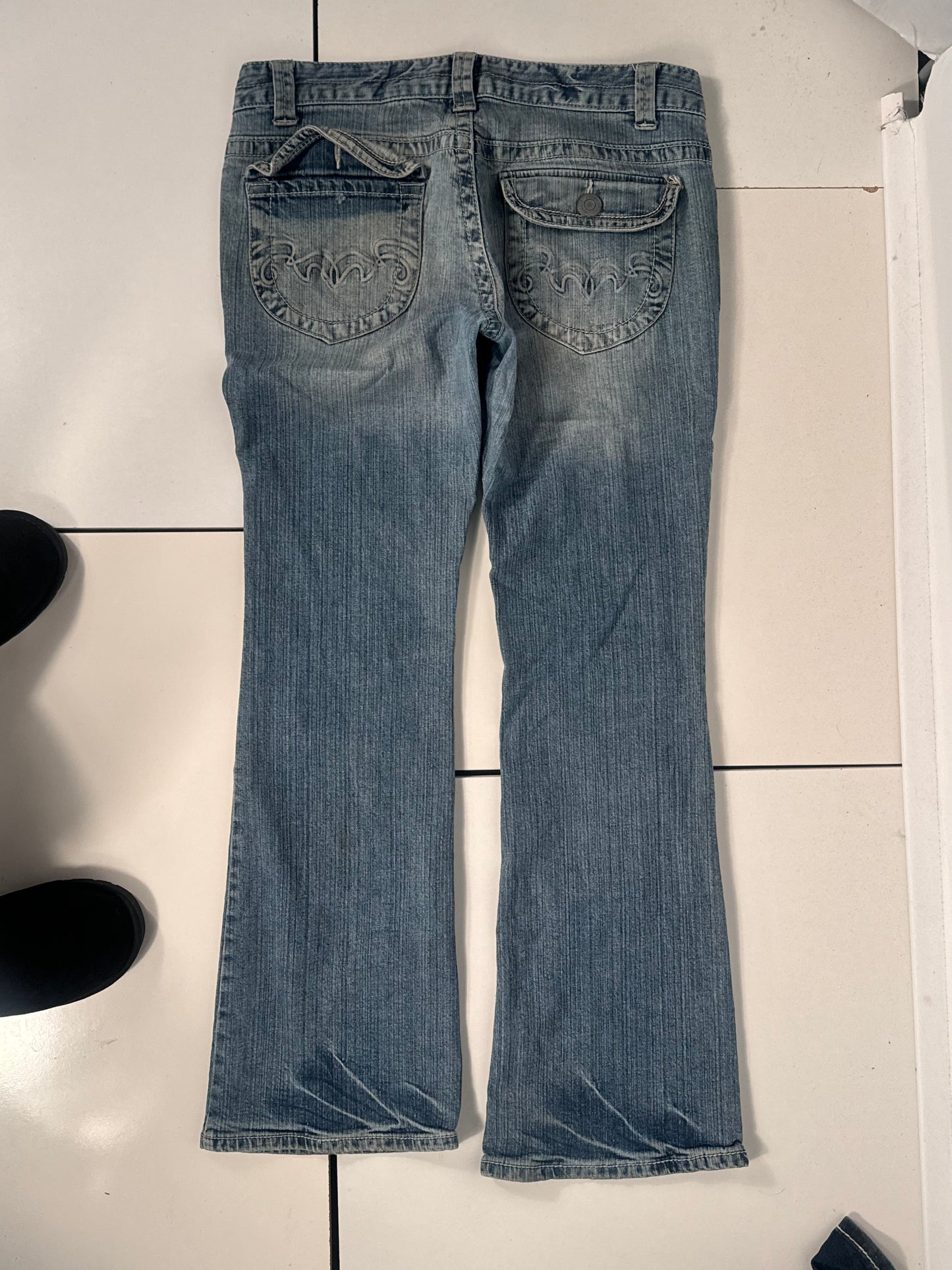 Lågmidjade jeans stl: M