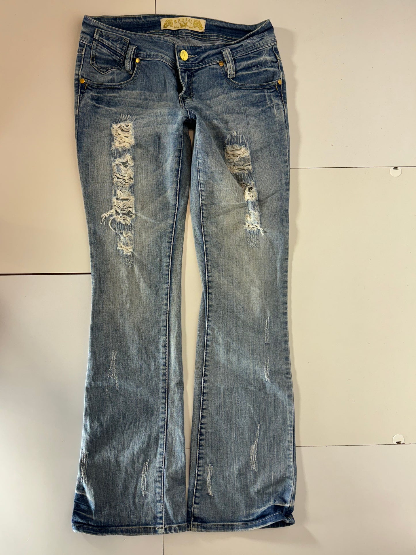 Lågmidjade jeans stl: S