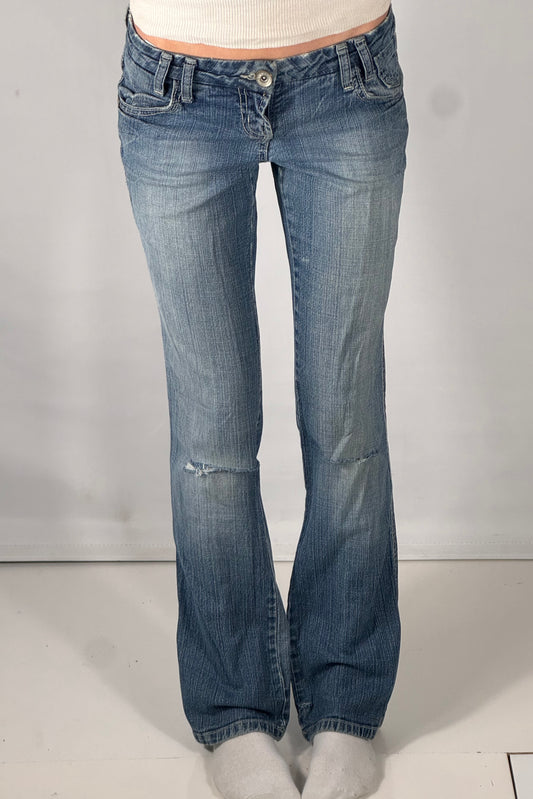 Lavlivede jeans str: XS