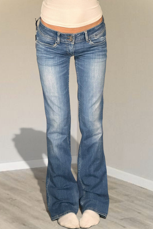Lågmidjade jeans stl: S