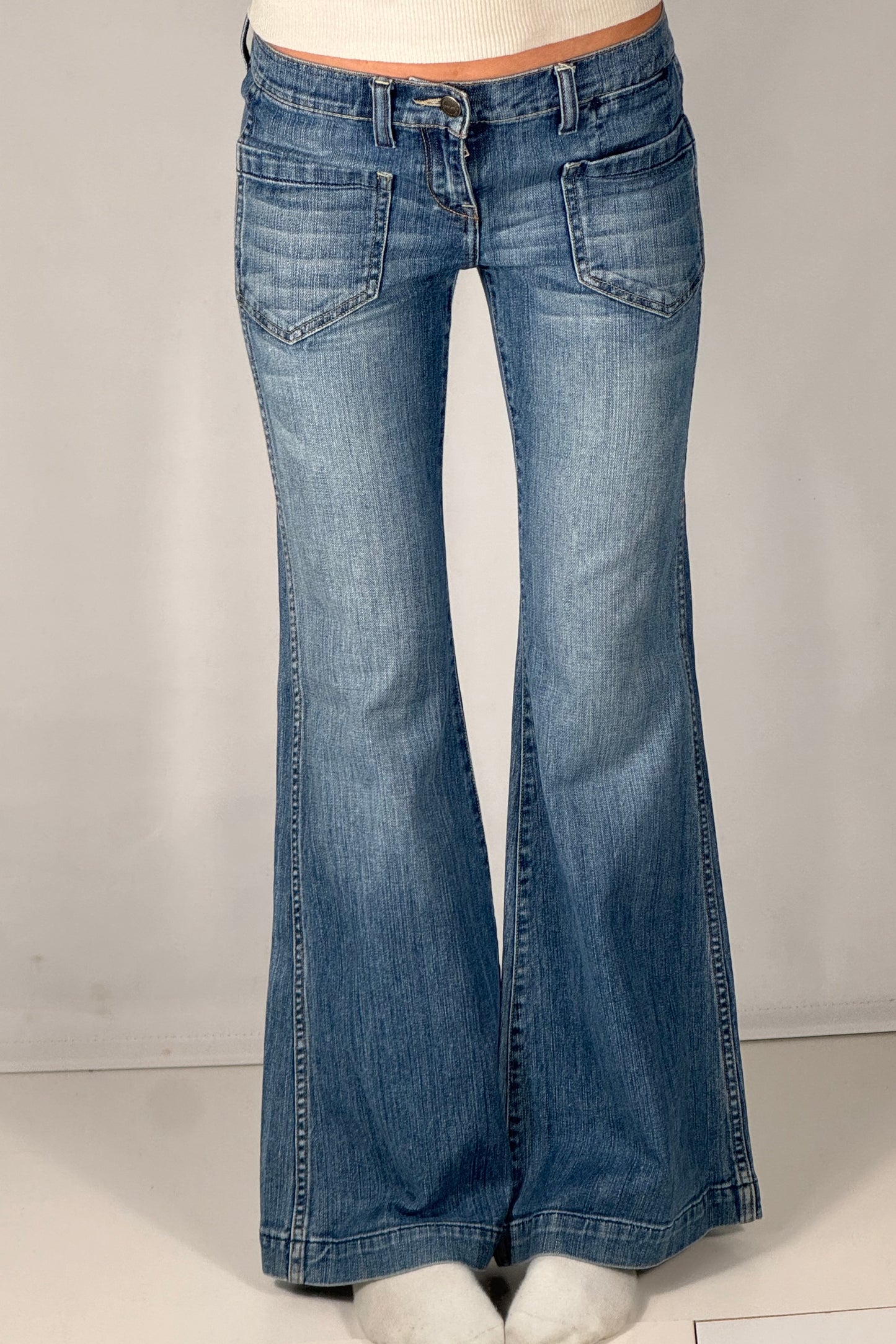Lågmidjade jeans stl: XS