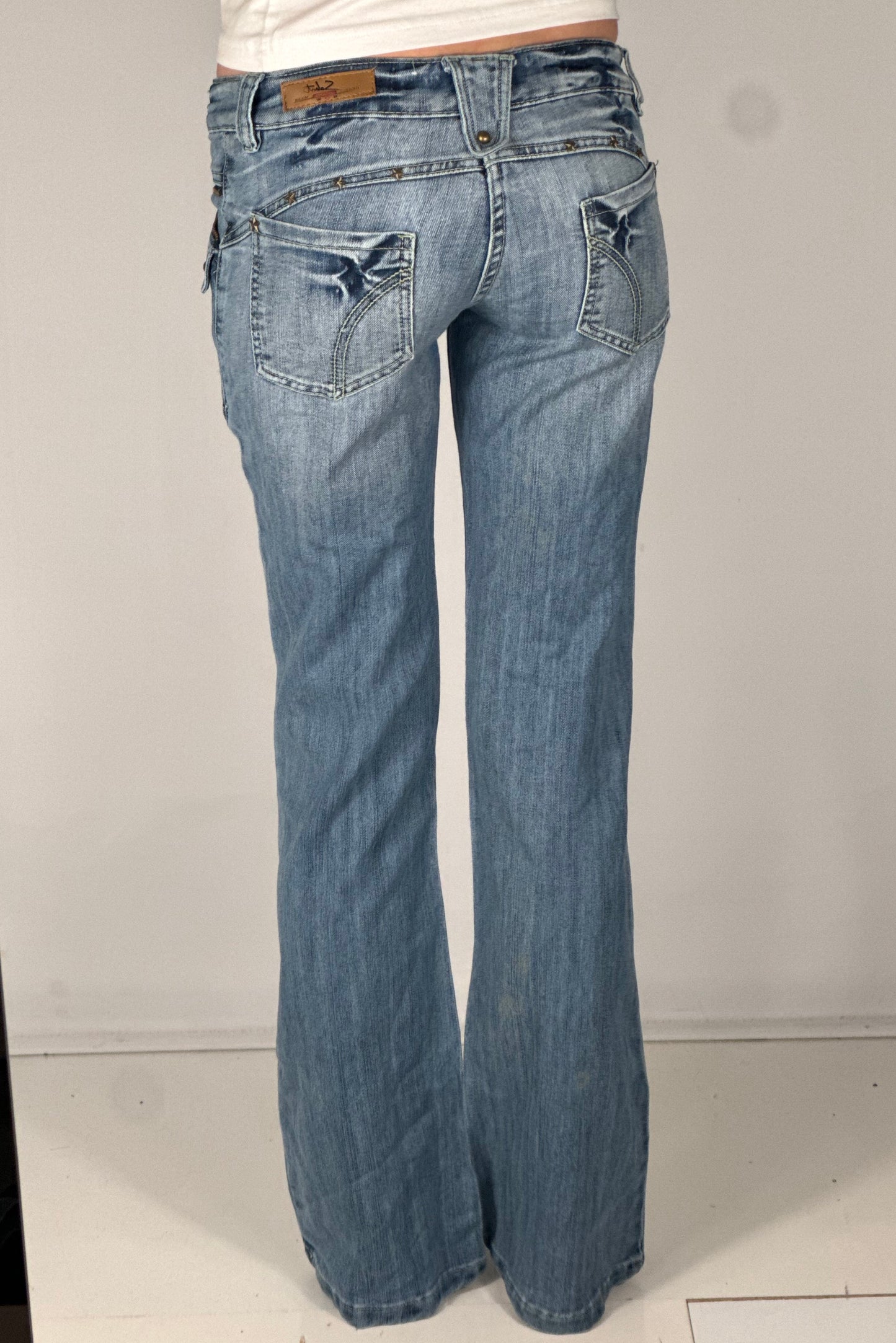 Lågmidjade jeans stl: XS