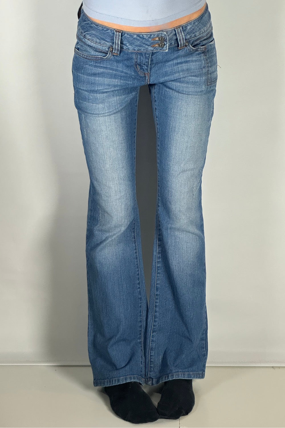Lågmidjade jeans stl: S