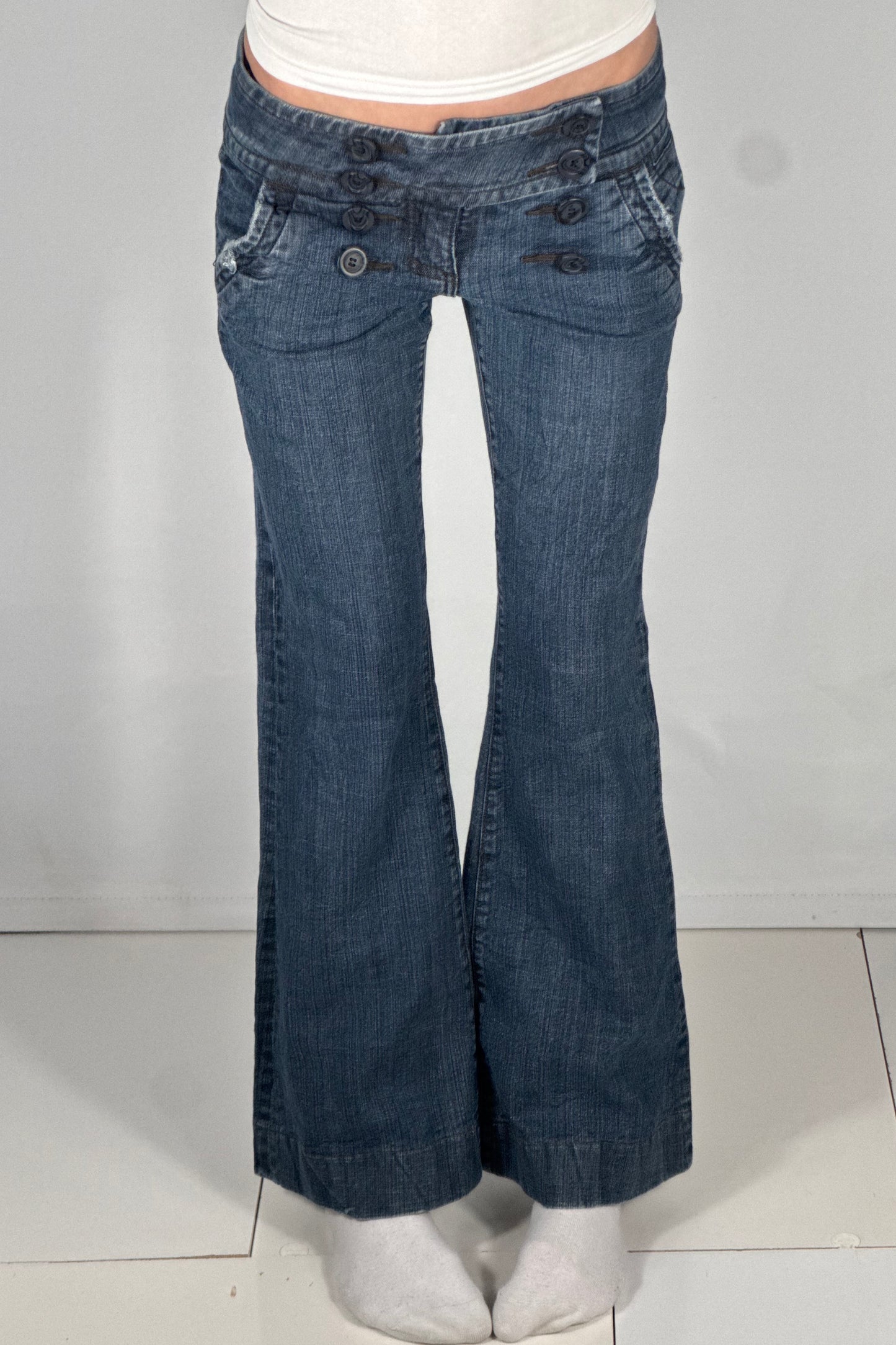 Lågmidjade jeans stl: XS