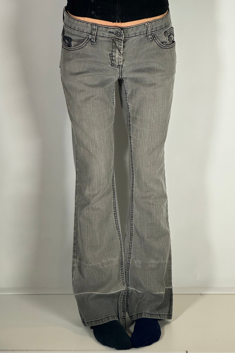 Lågmidjade jeans stl: M