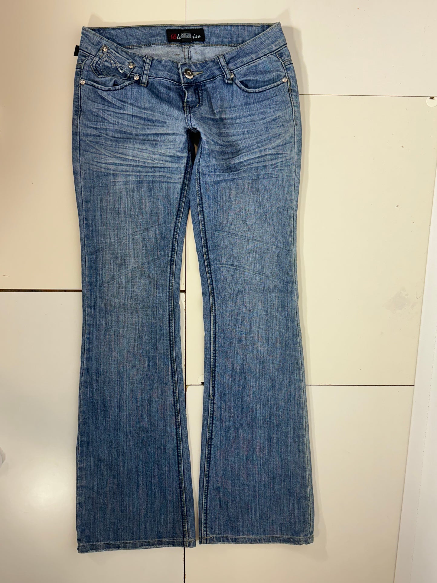 Lågmidjade jeans stl: S