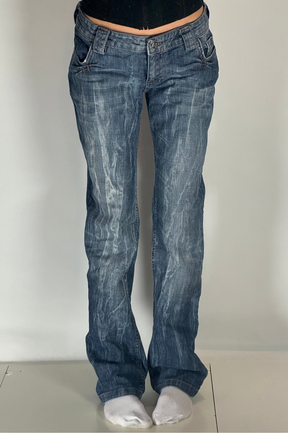 Lågmidjade jeans stl: M