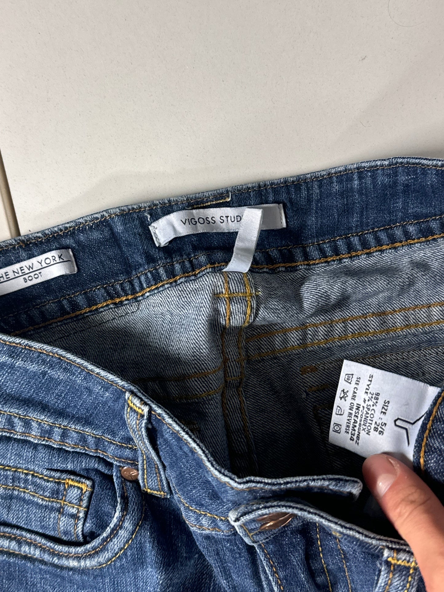 Lågmidjade jeans stl: XS/S