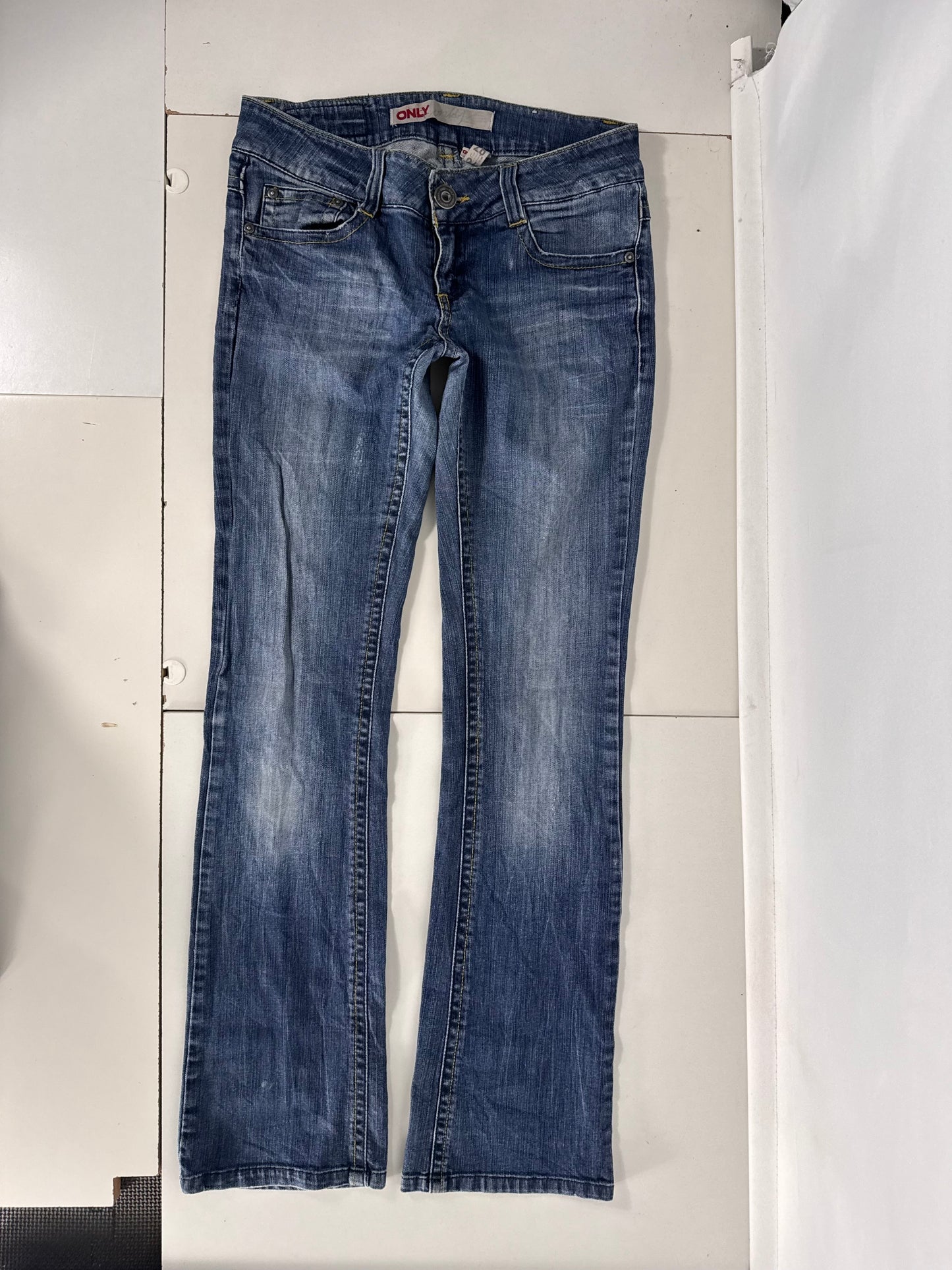 Lågmidjade jeans stl: S