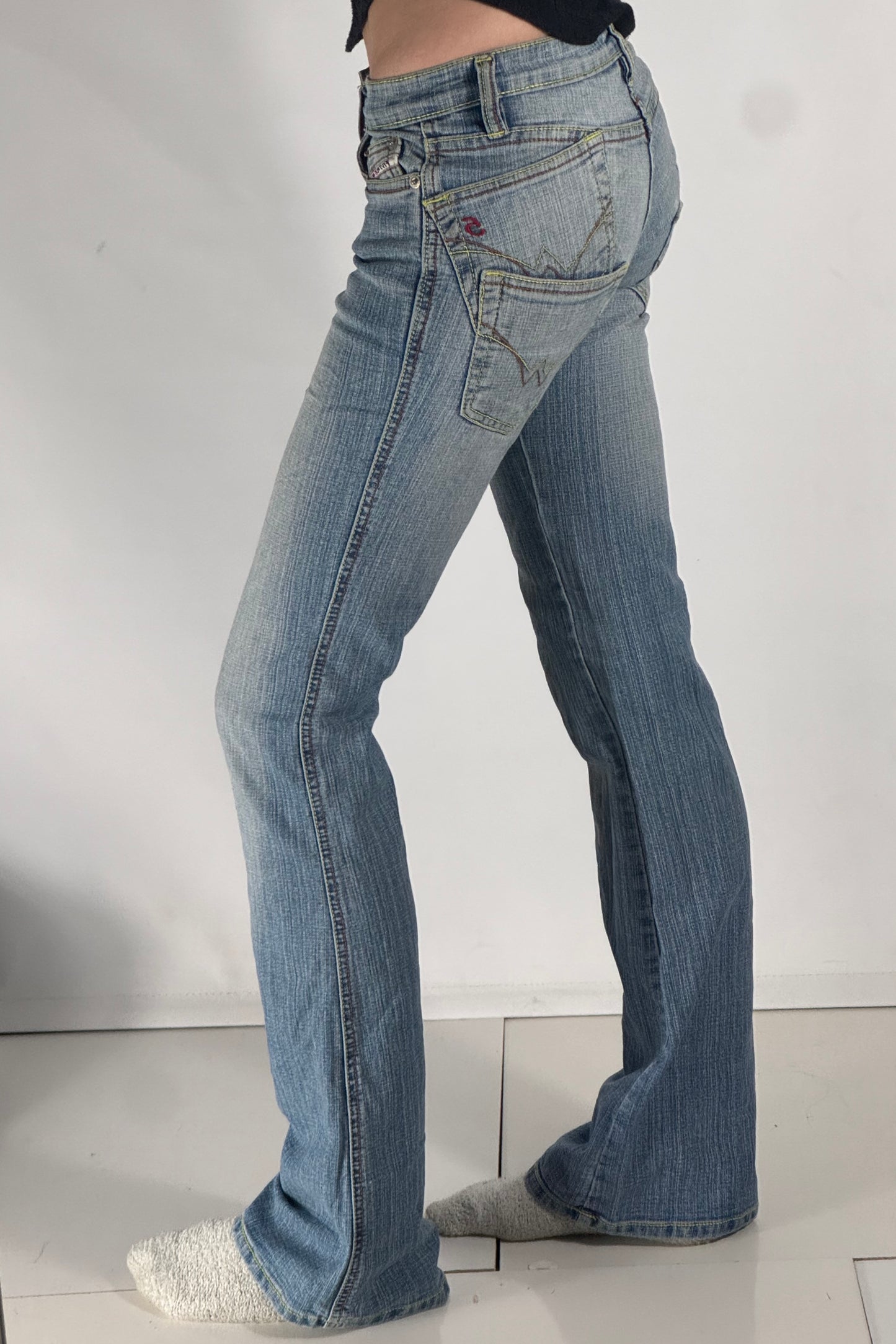 Lågmidjade jeans stl: XXS