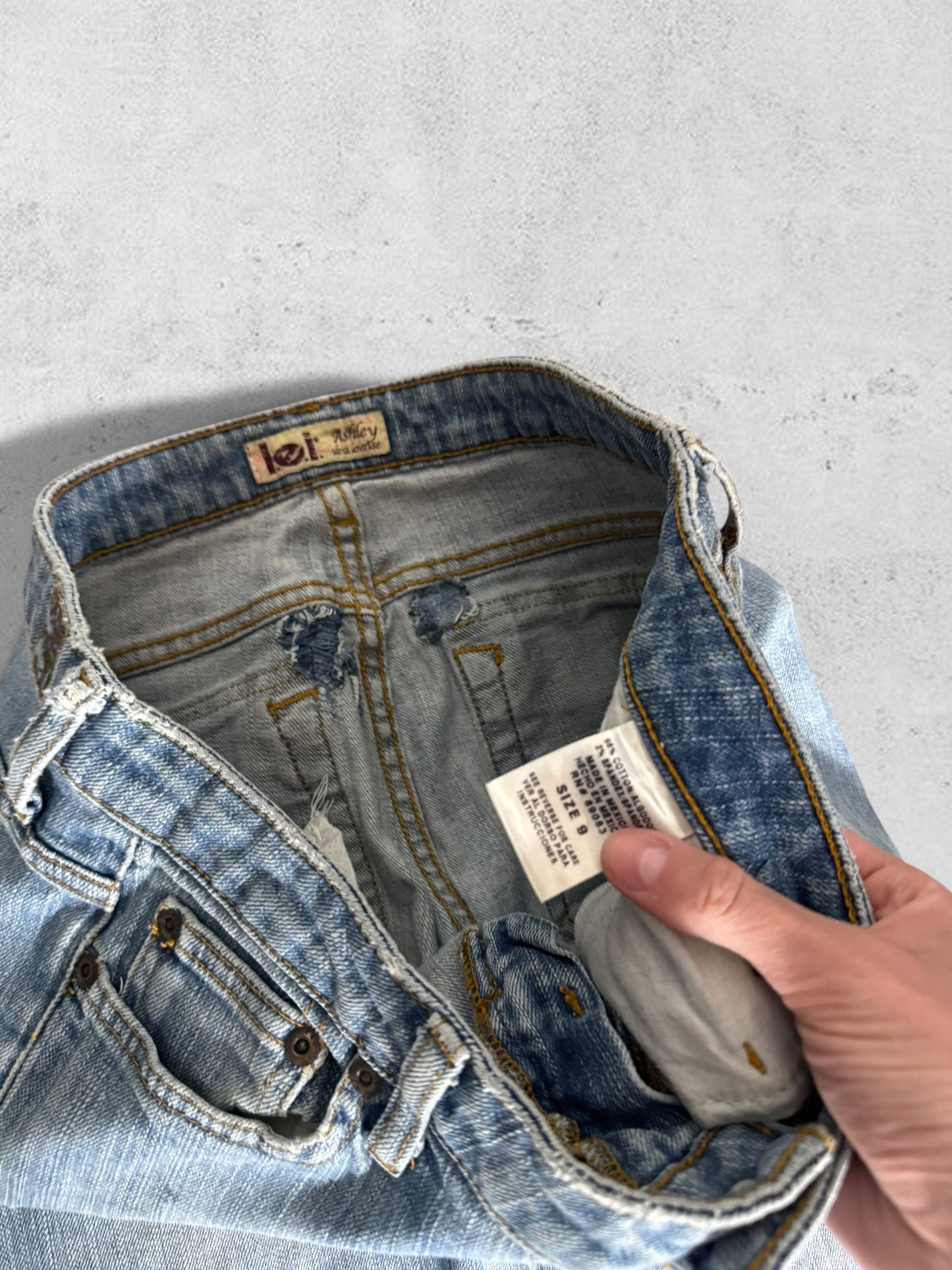 Lågmidjade jeans stl: M/L
