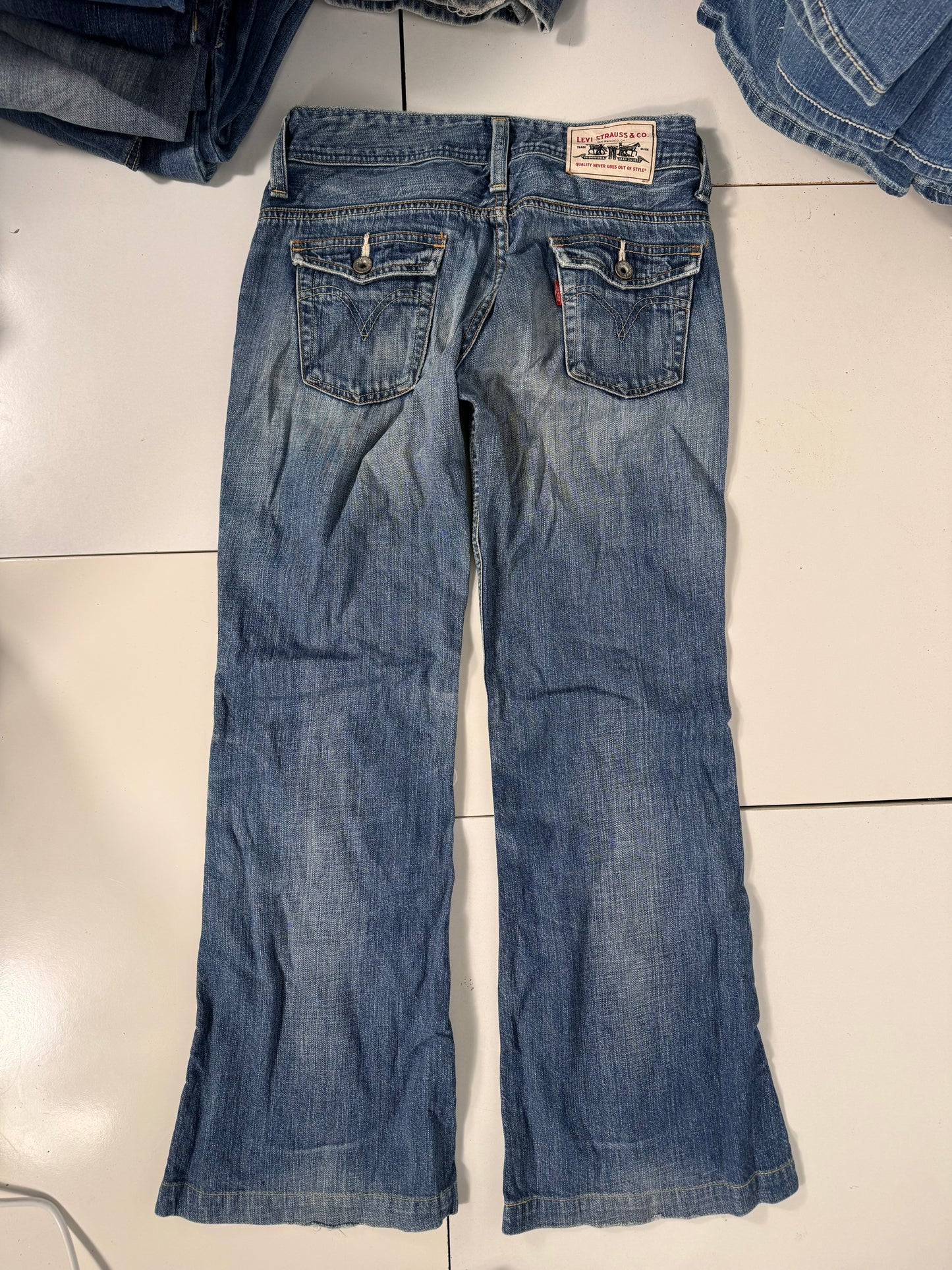 Lågmidjade jeans stl: XS