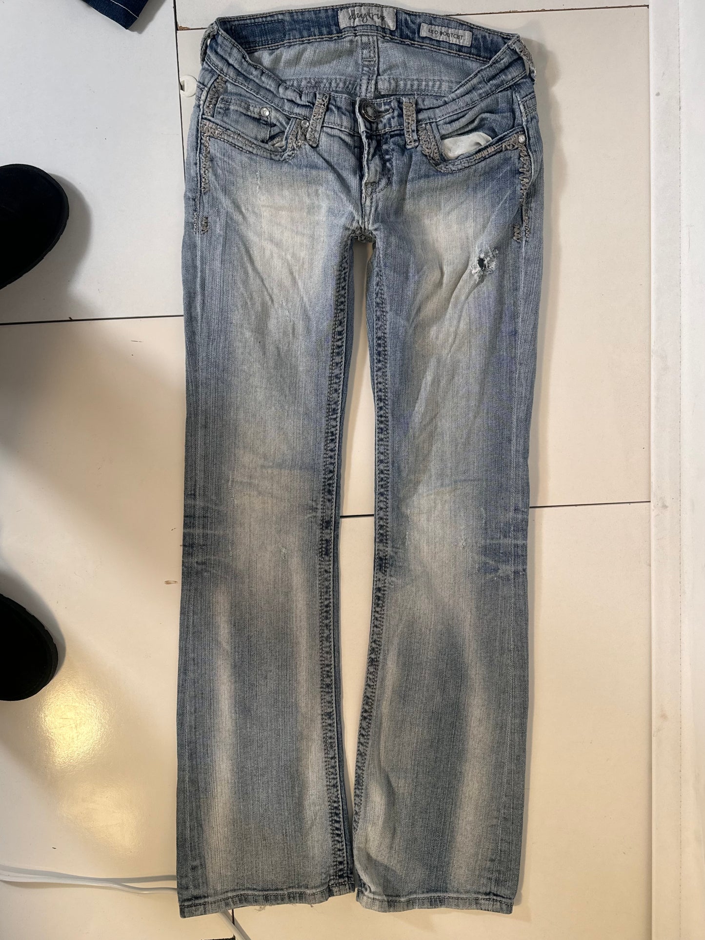 Lågmidjade jeans stl: XS