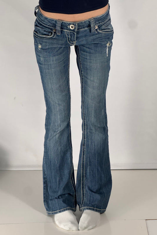 Lågmidjade jeans stl: XS
