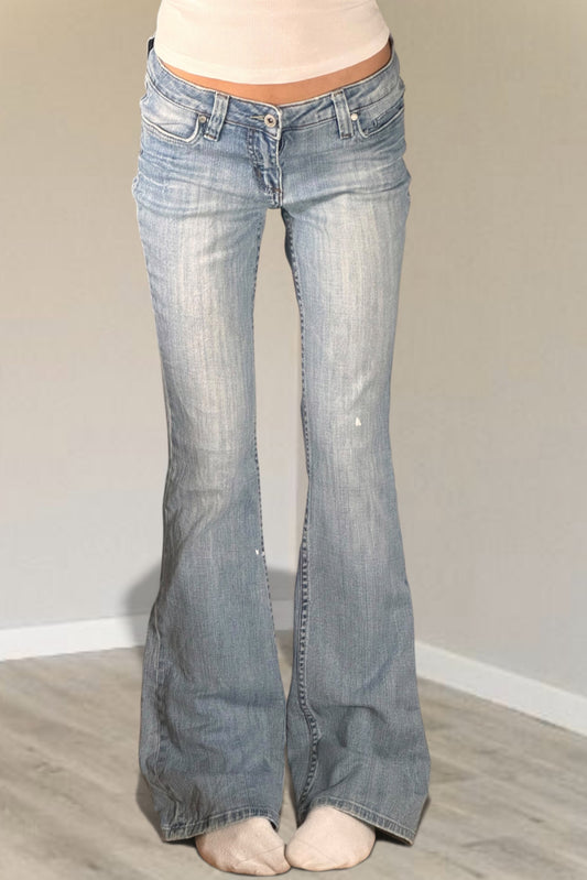 Lågmidjade jeans stl: S