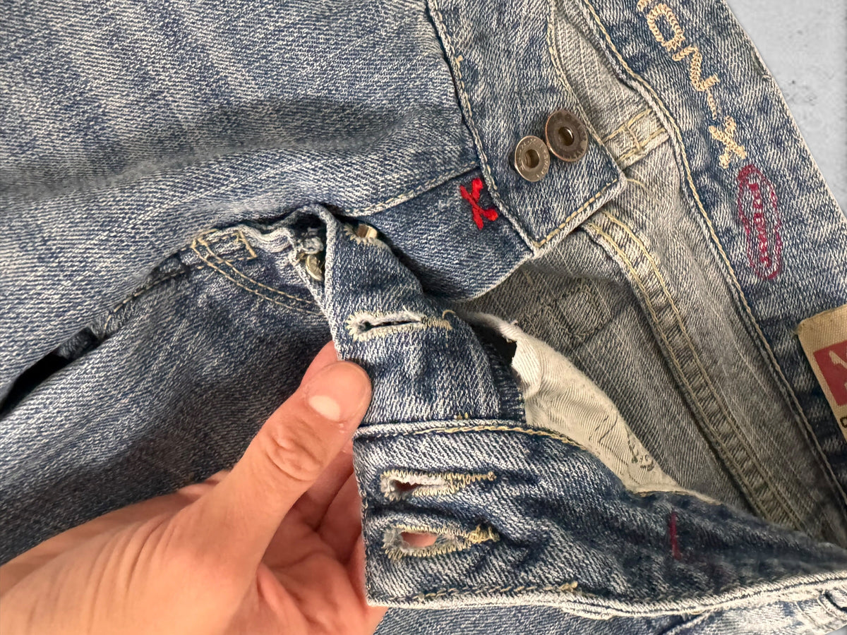 Lågmidjade jeans stl: S
