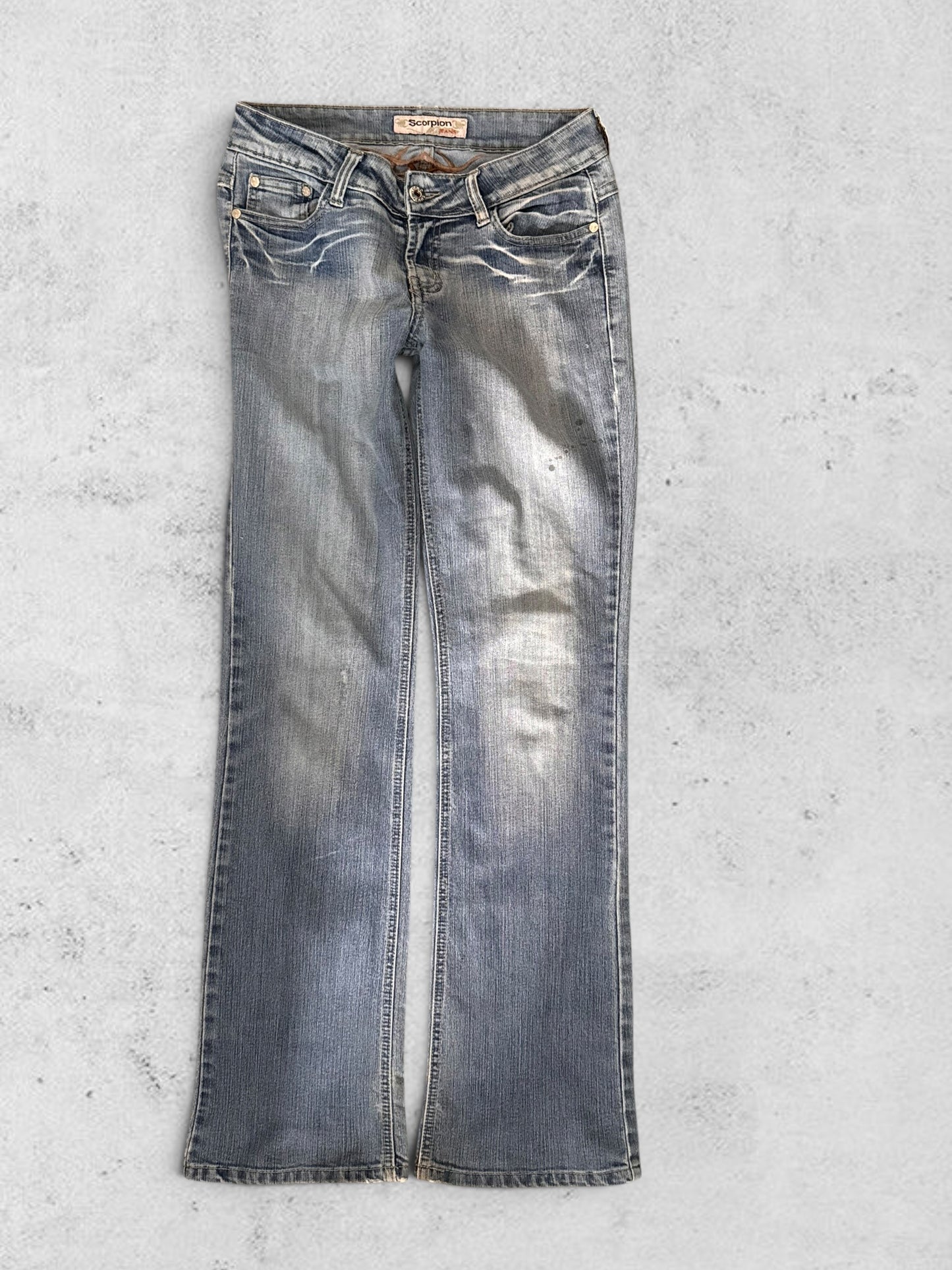 Lågmidjade jeans stl: S