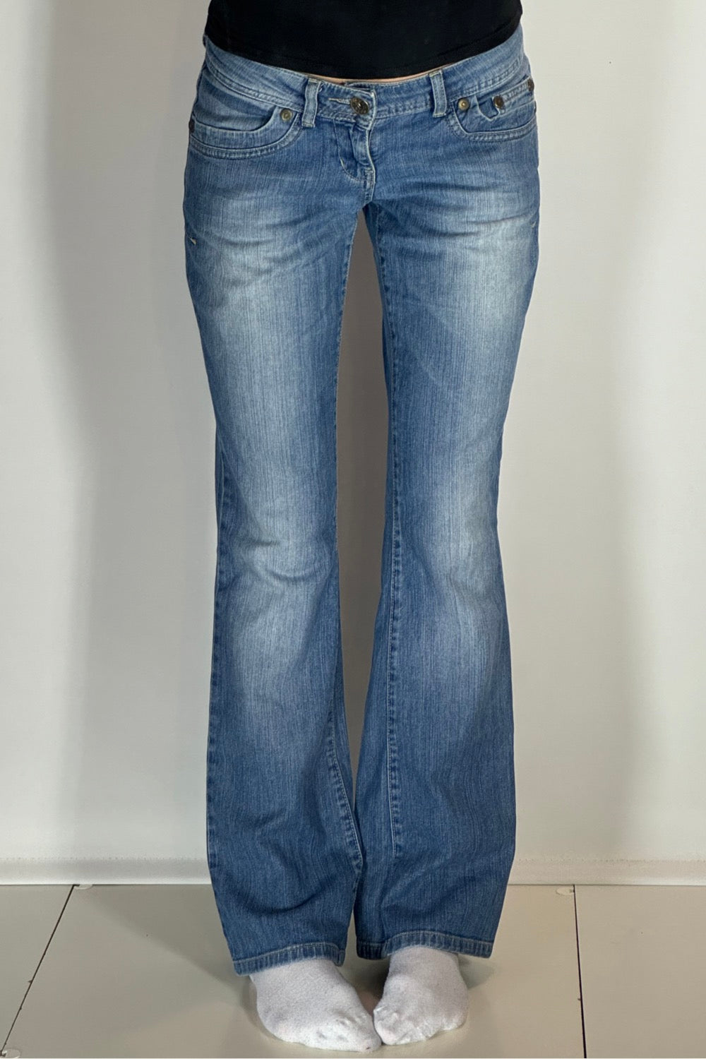 Lågmidjade jeans stl: XS