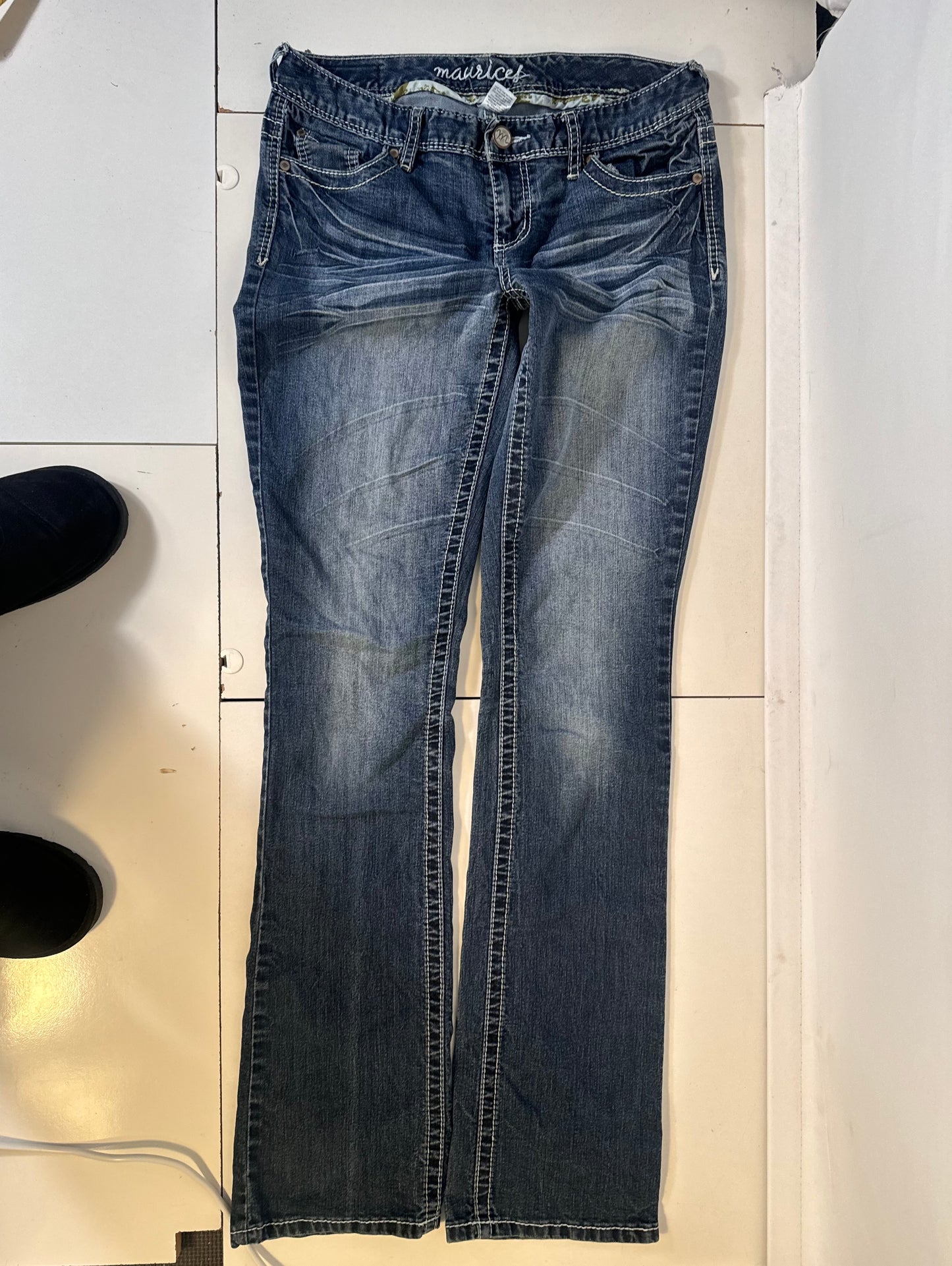 Lågmidjade jeans stl: S/M