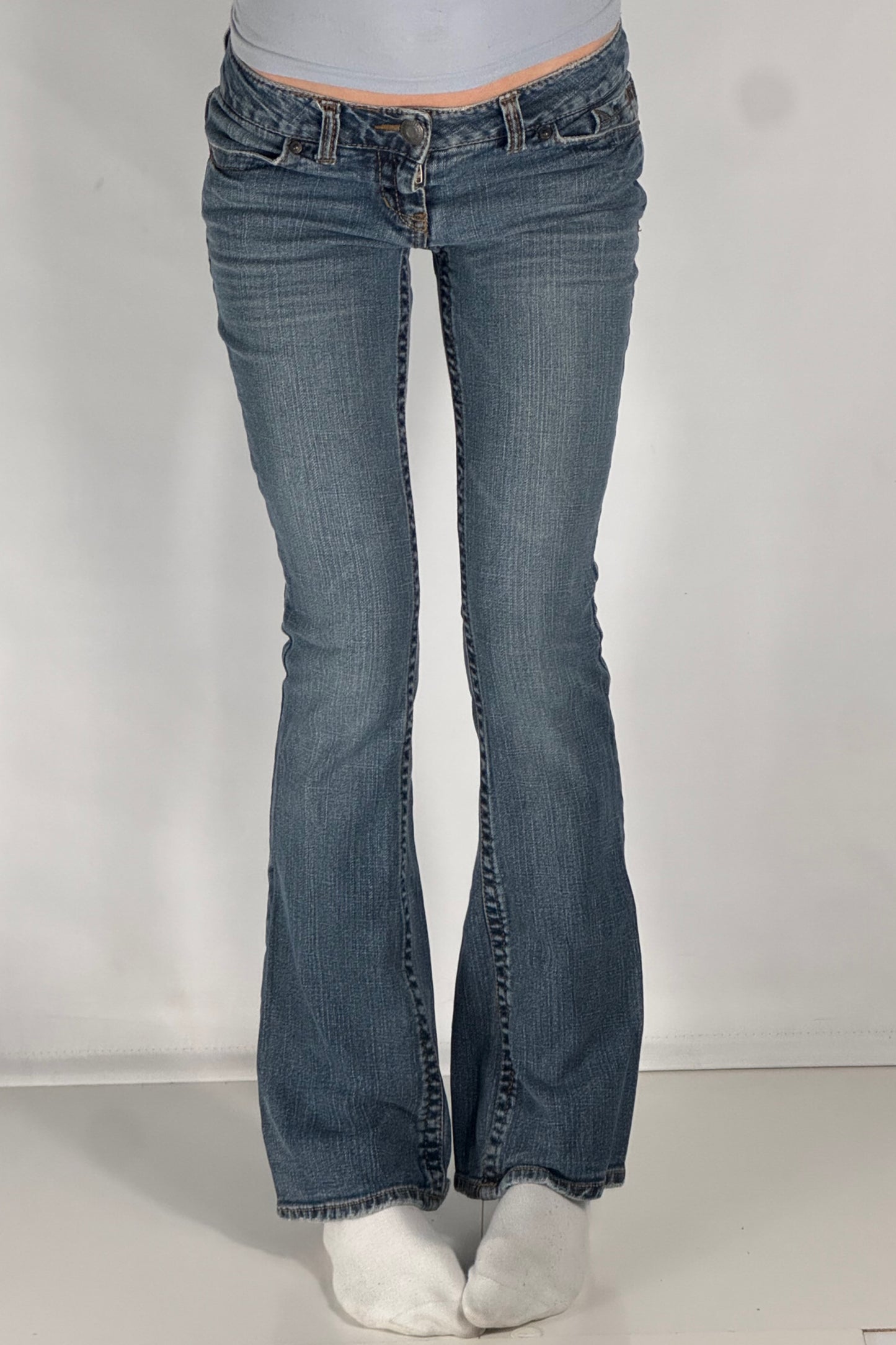 Lågmidjade jeans stl: XS
