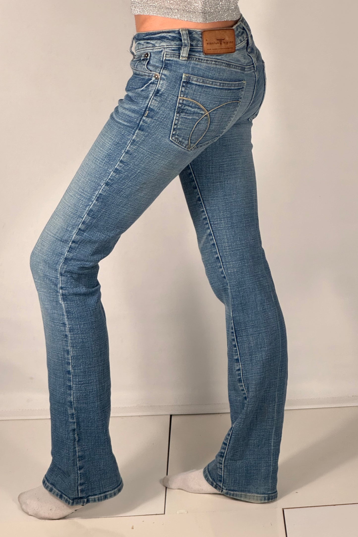 Lågmidjade jeans stl: XS