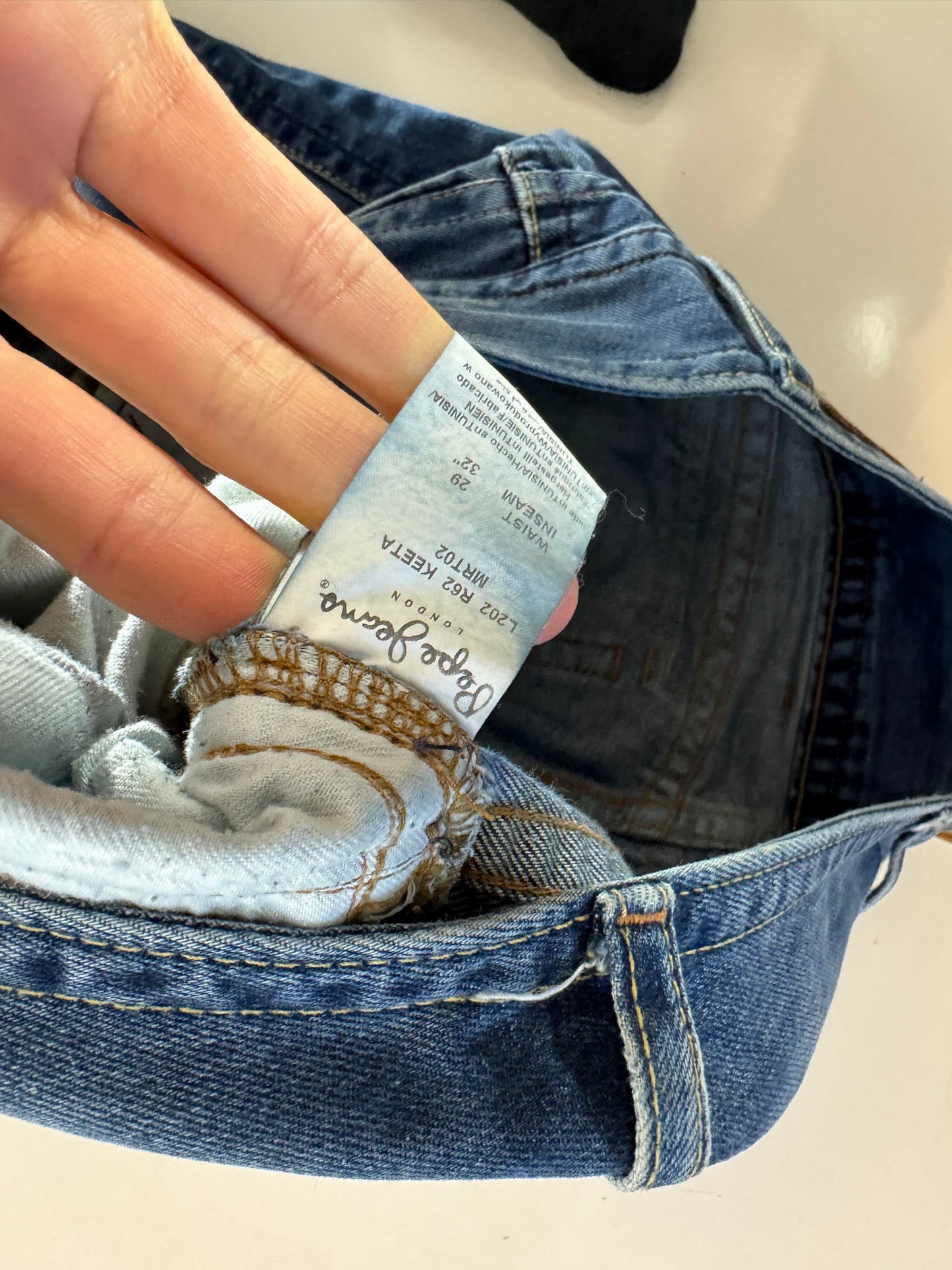 Lågmidjade jeans stl: L
