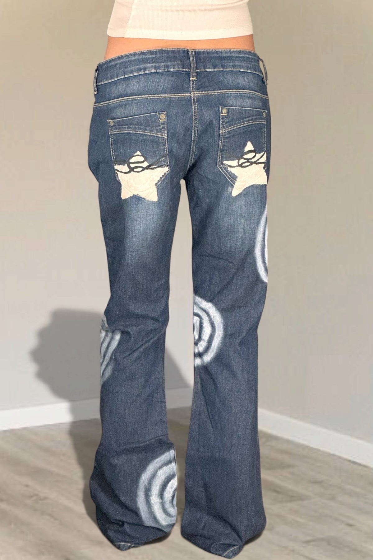 Lågmidjade jeans stl: L