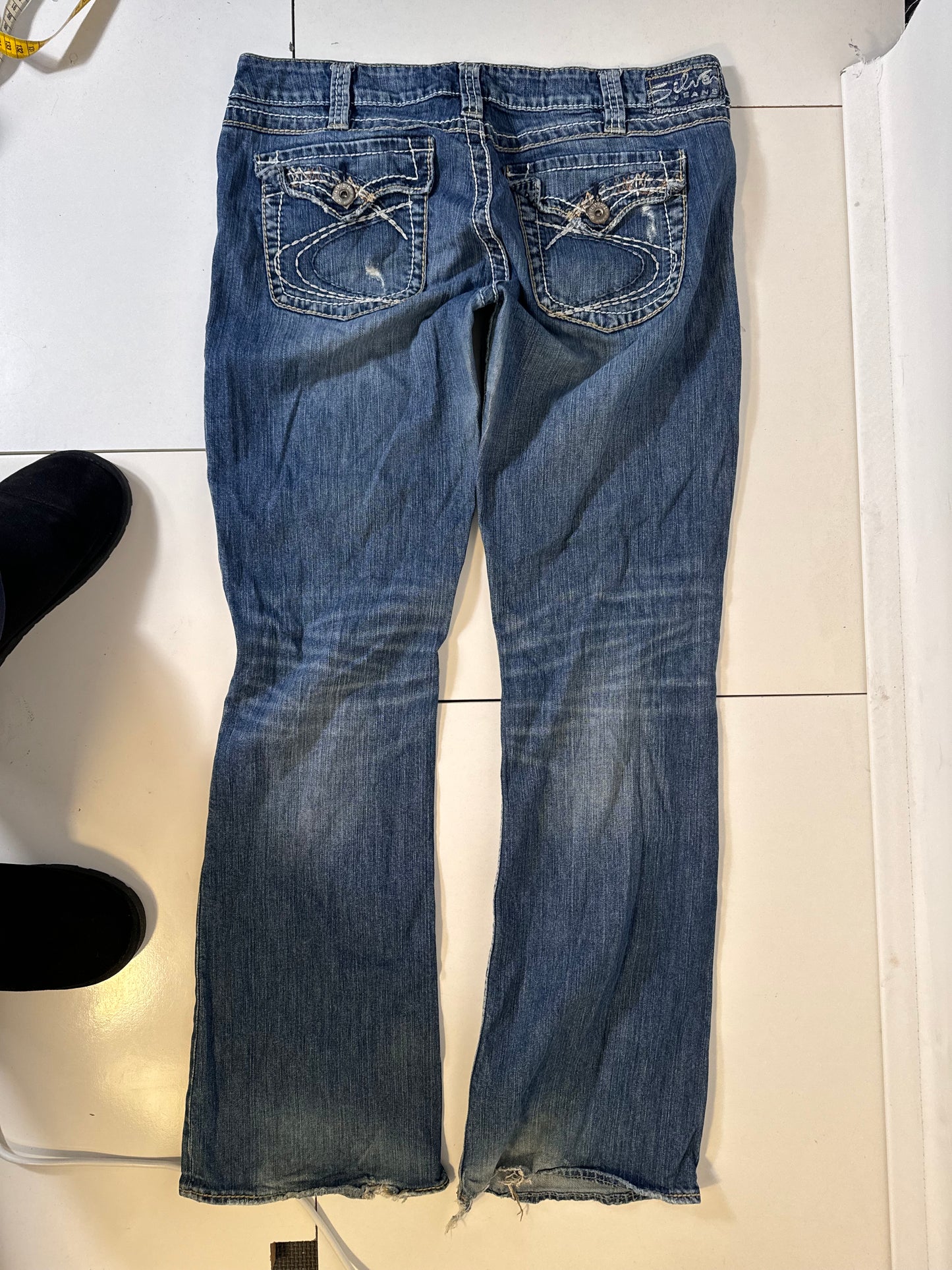 Lågmidjade jeans stl: L