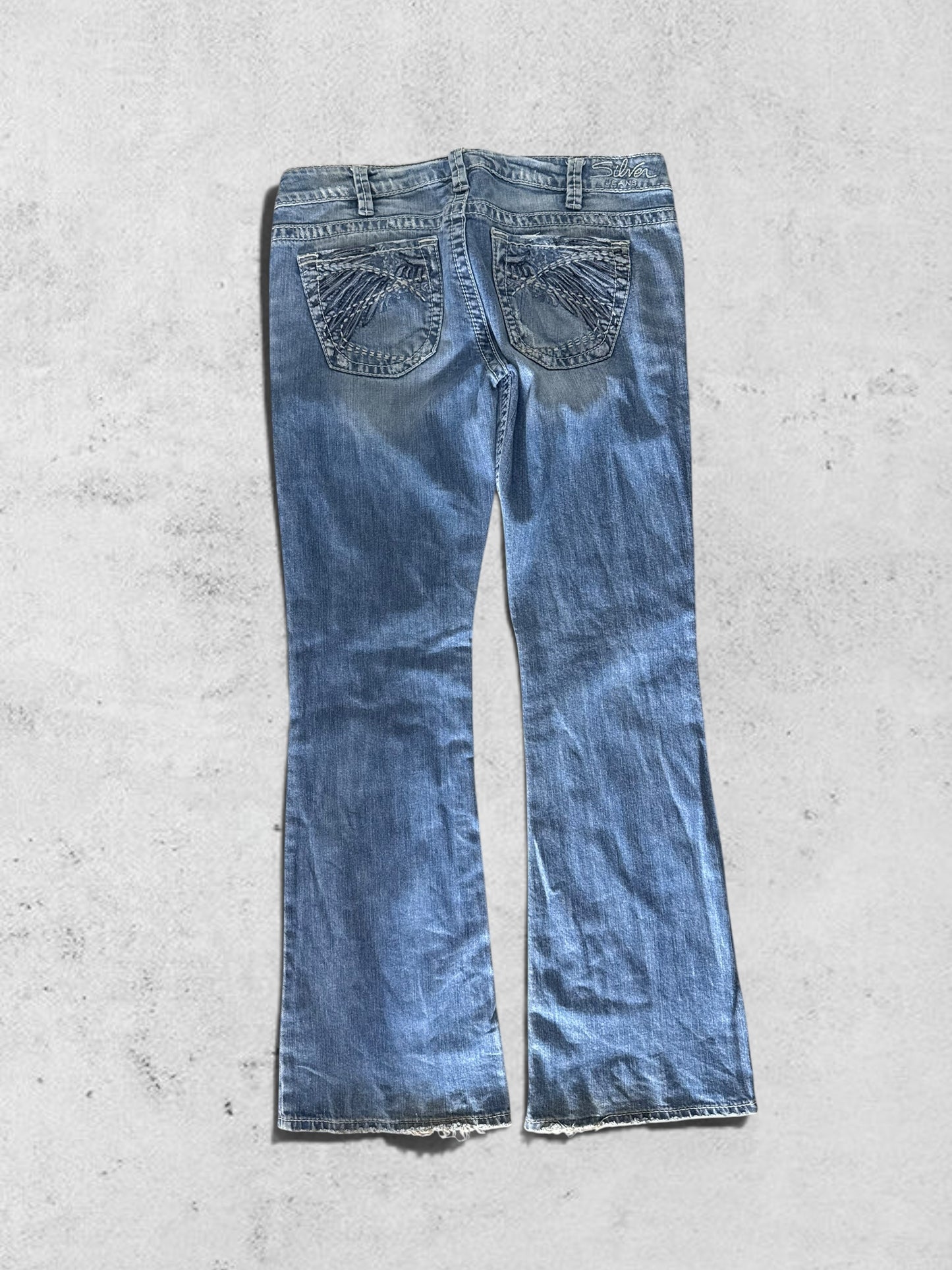 Lågmidjade jeans stl: M
