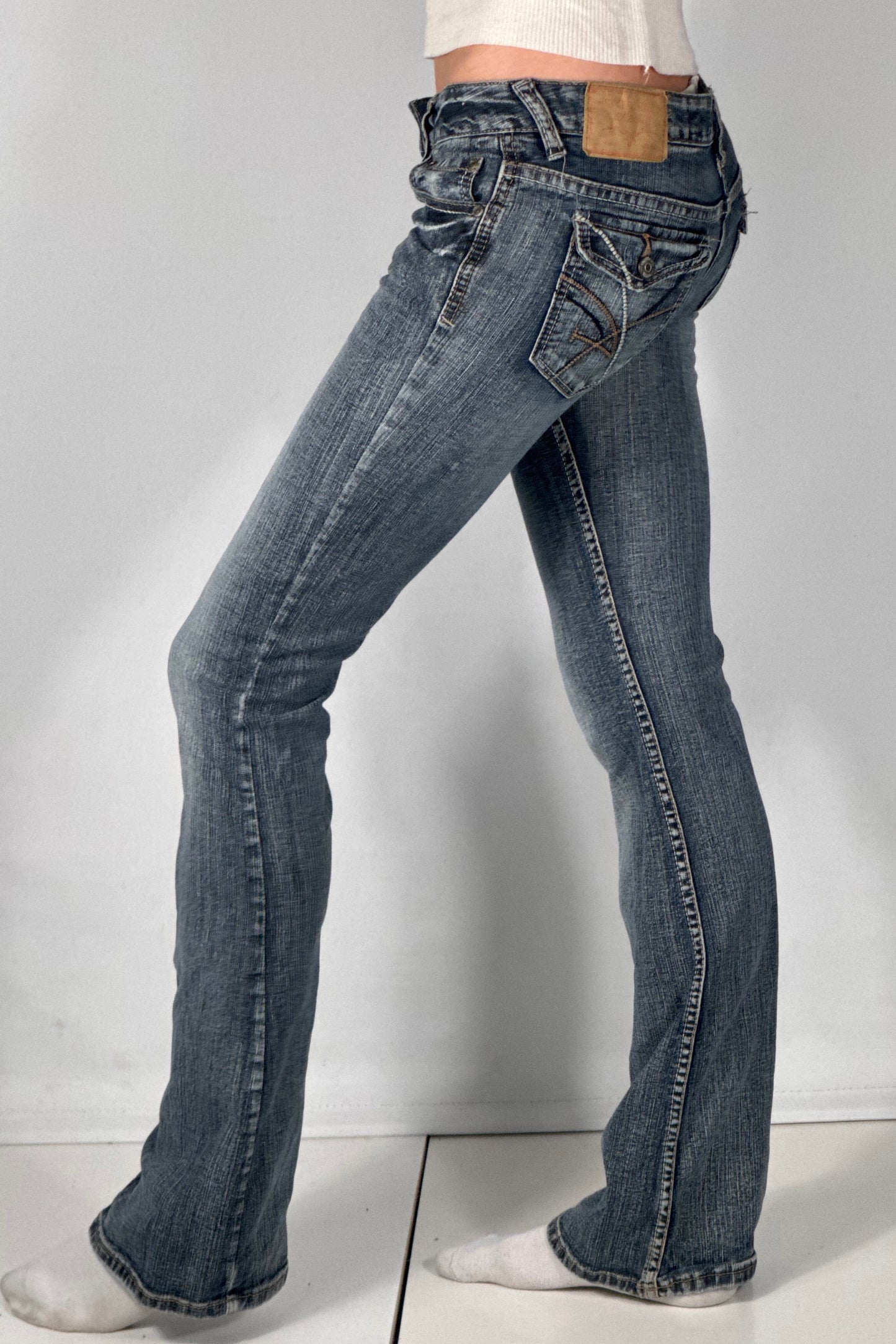 Lavtaljede jeans str: XS
