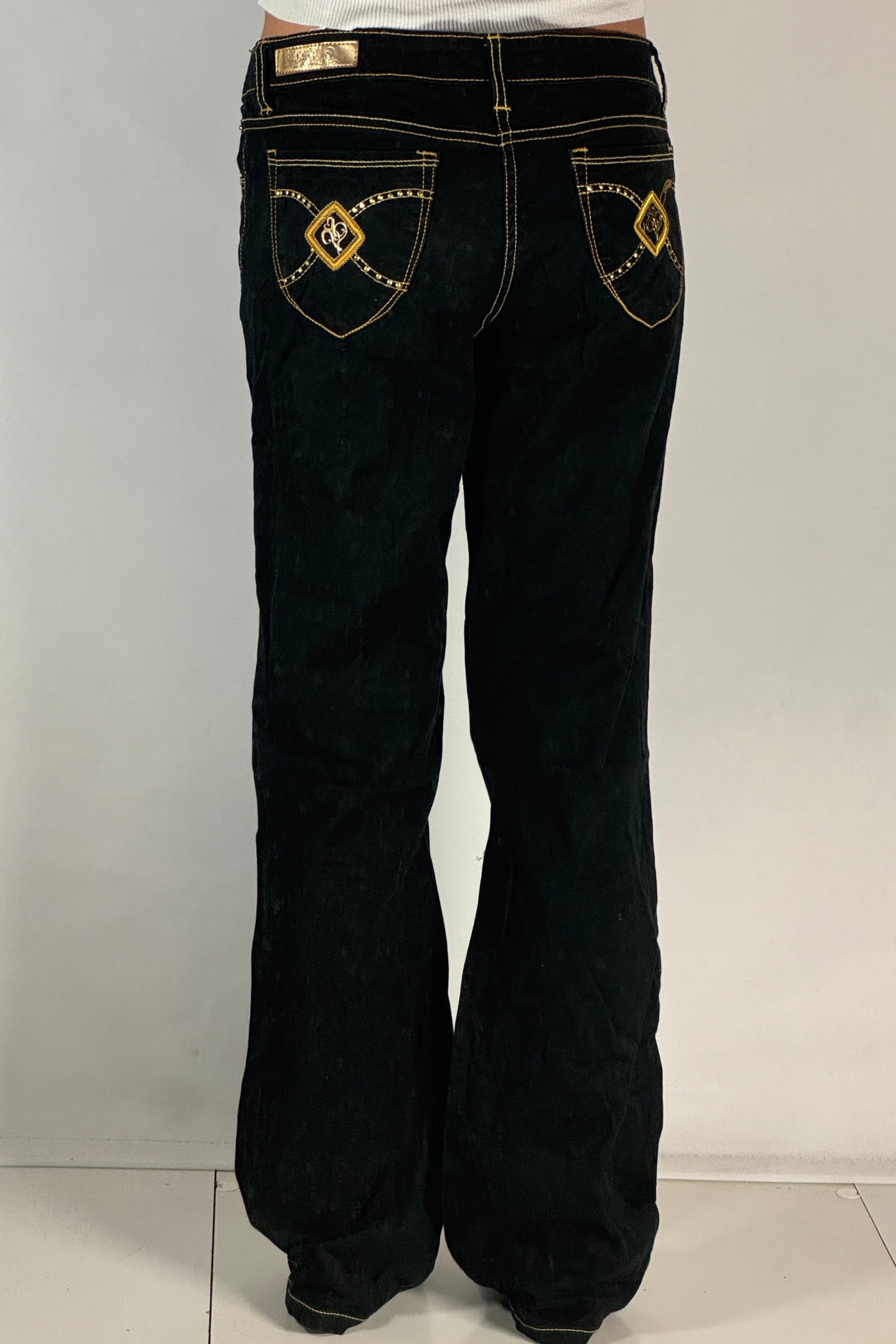Lågmidjade jeans stl: S