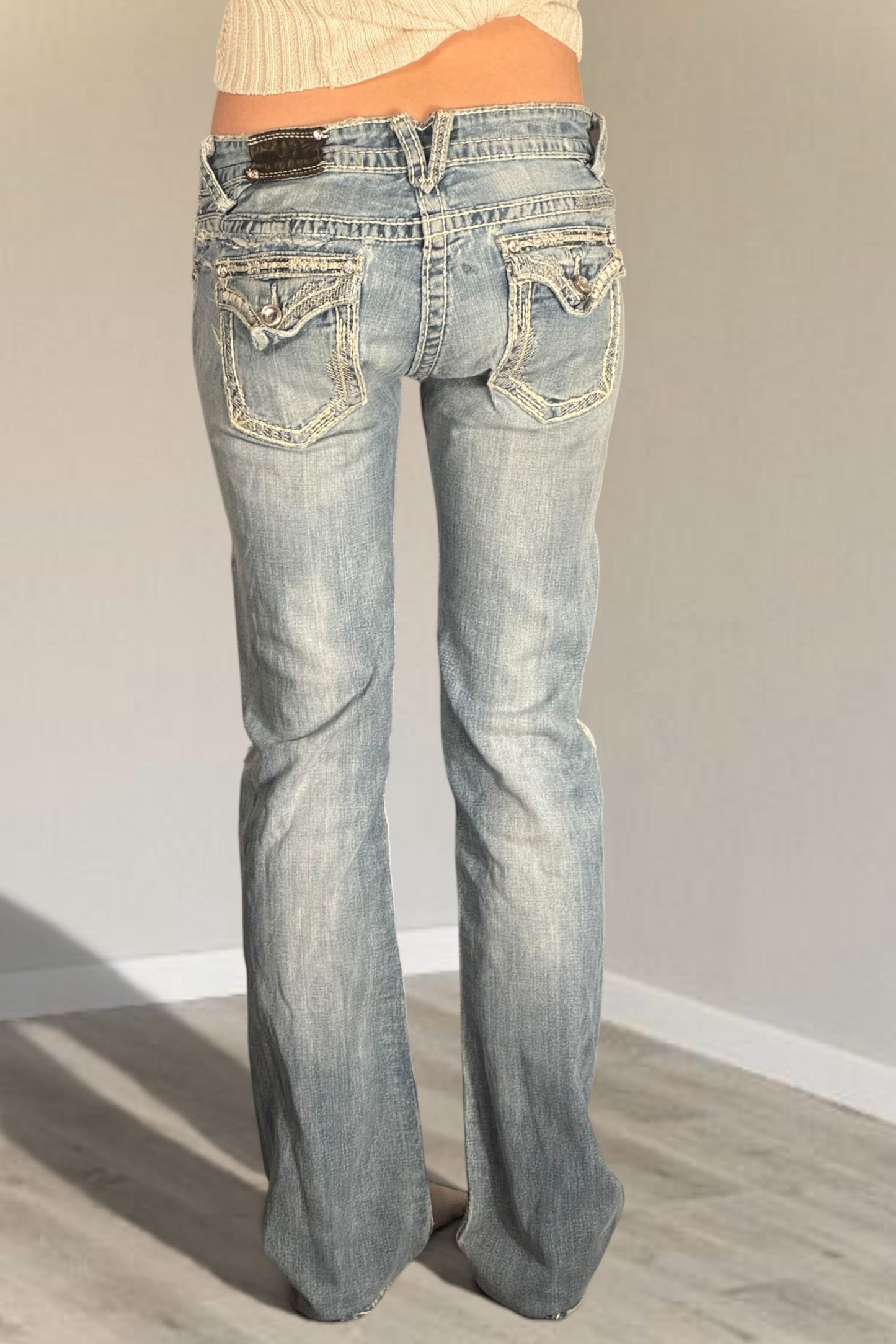 Lågmidjade jeans stl: XS