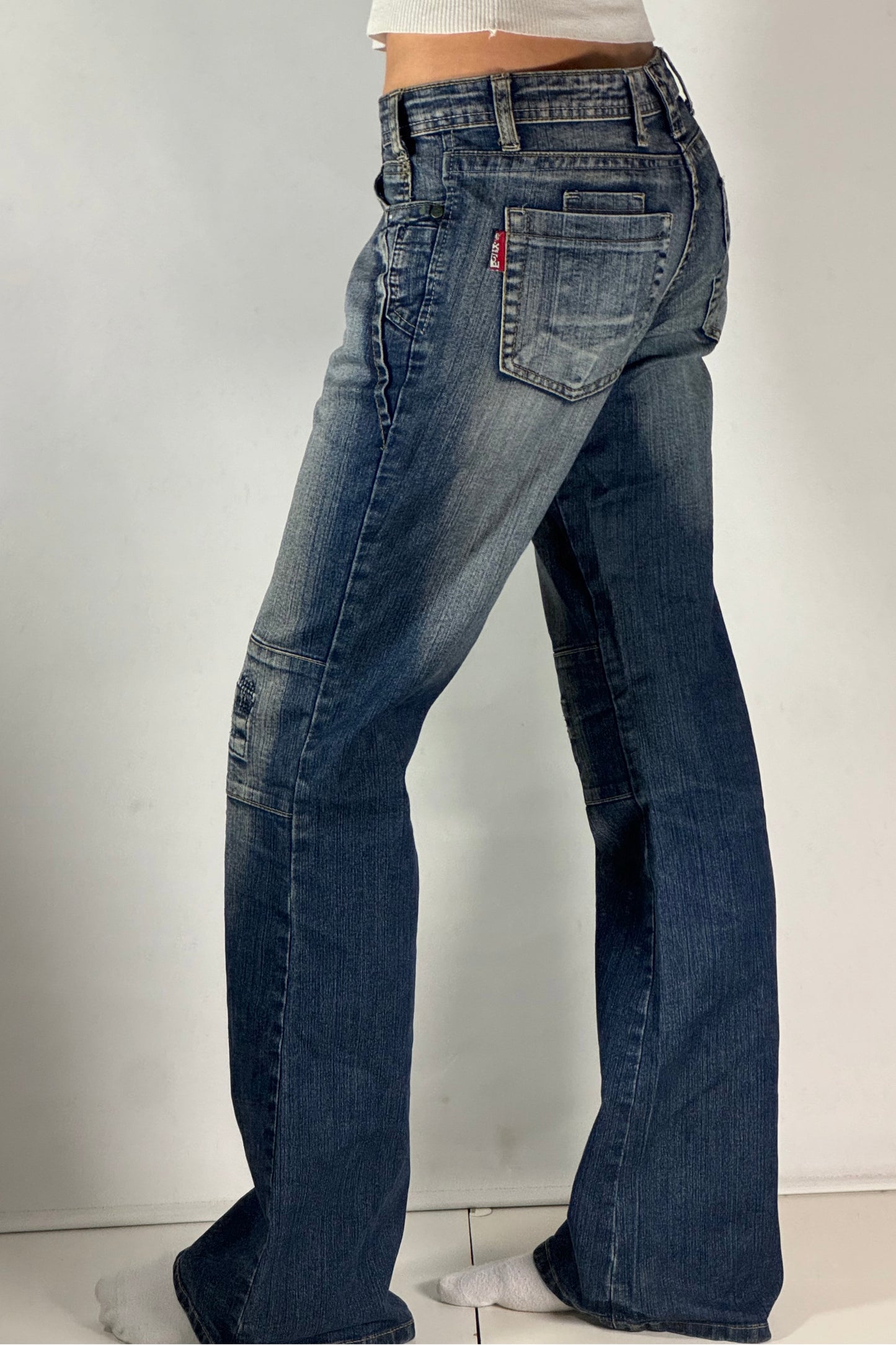 Lågmidjade jeans stl: S