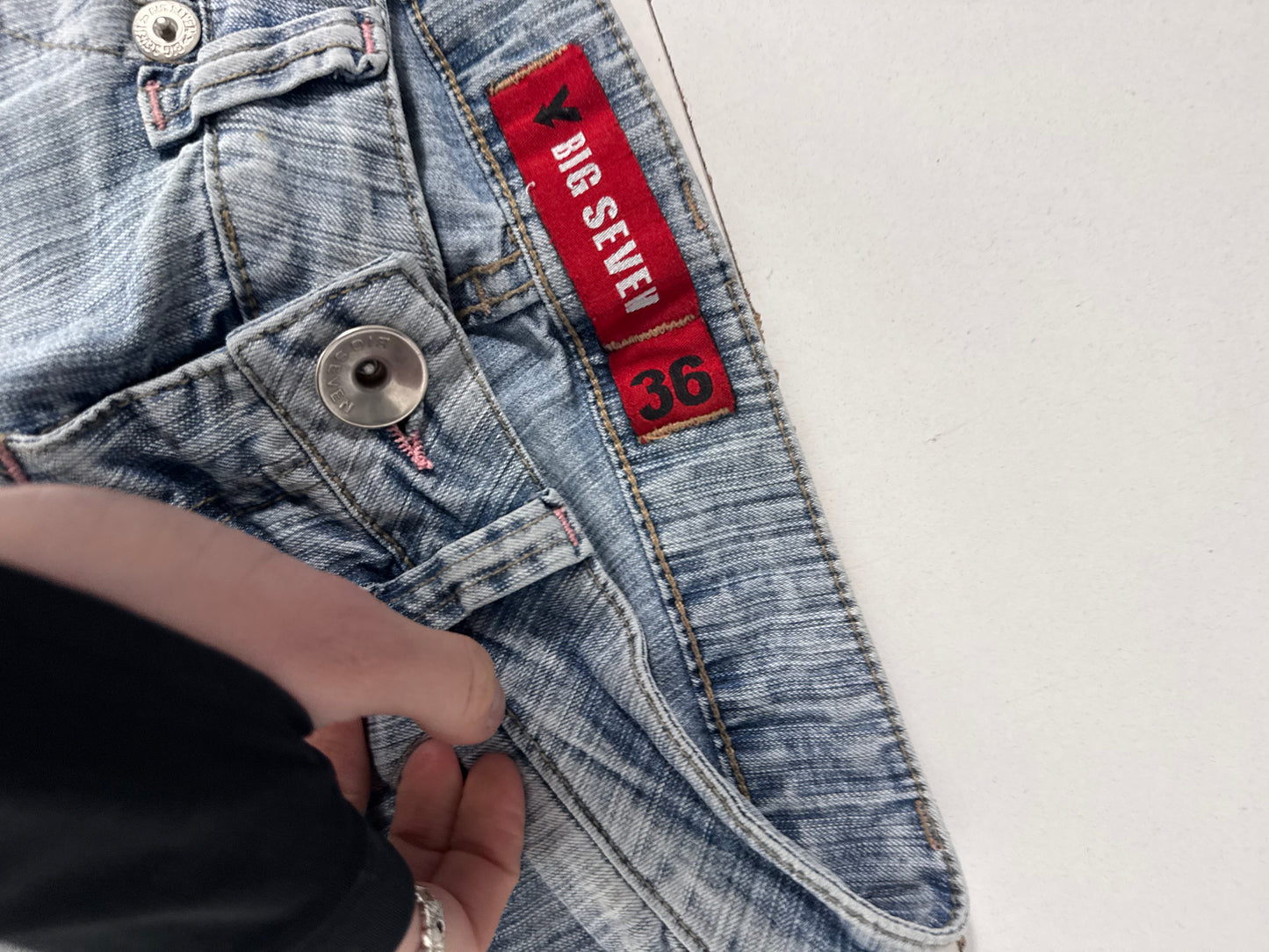 Lågmidjade jeans stl: XXS